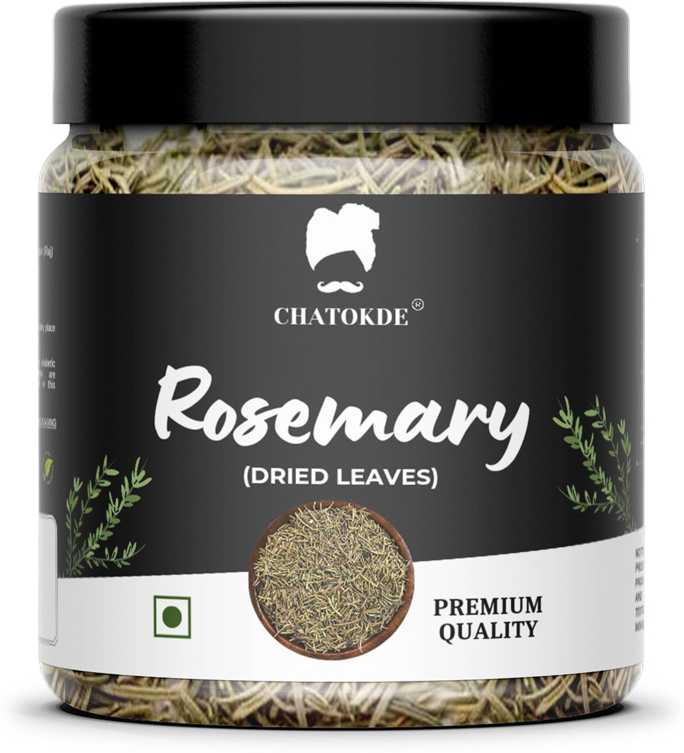 CHATOKDE Rosemary Dried Leaves - For Hair Growth | Rosemary Herb Tea | Organic | Natural