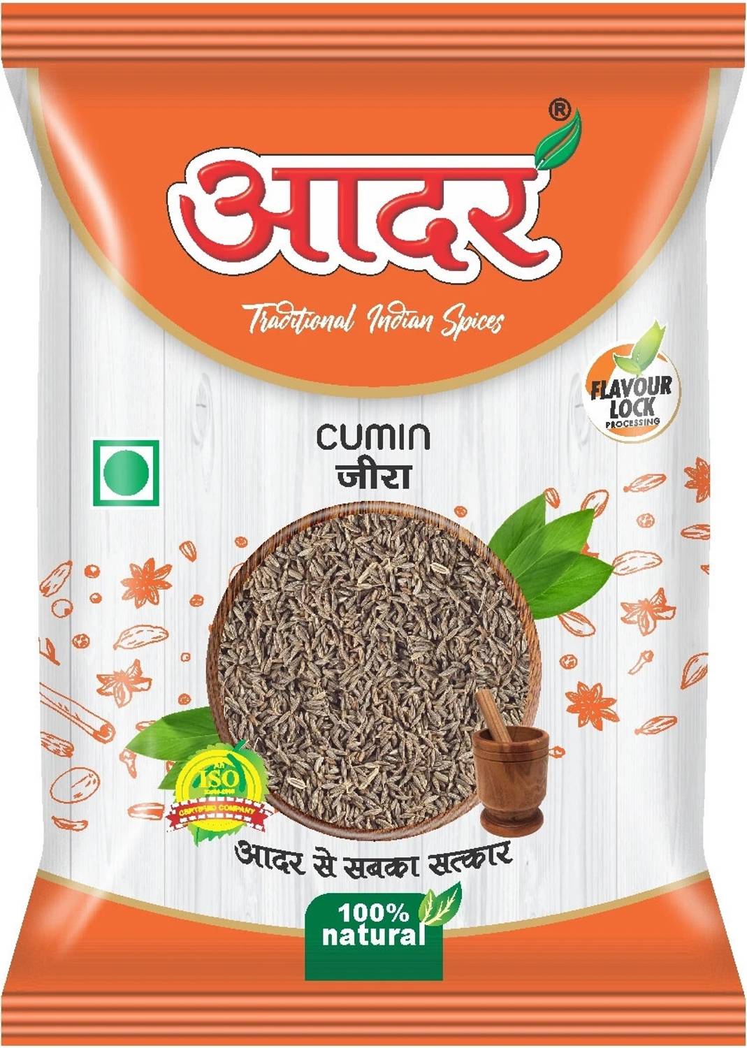 AADAR Whole Cumin 100gm | Sabut Jeera