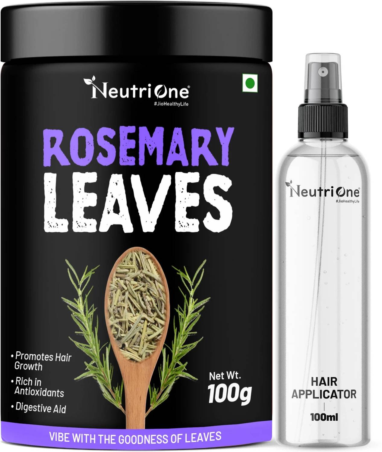 NeutriOne Rosemary Leaves Dried for Hair Growth Skin Glow Arom