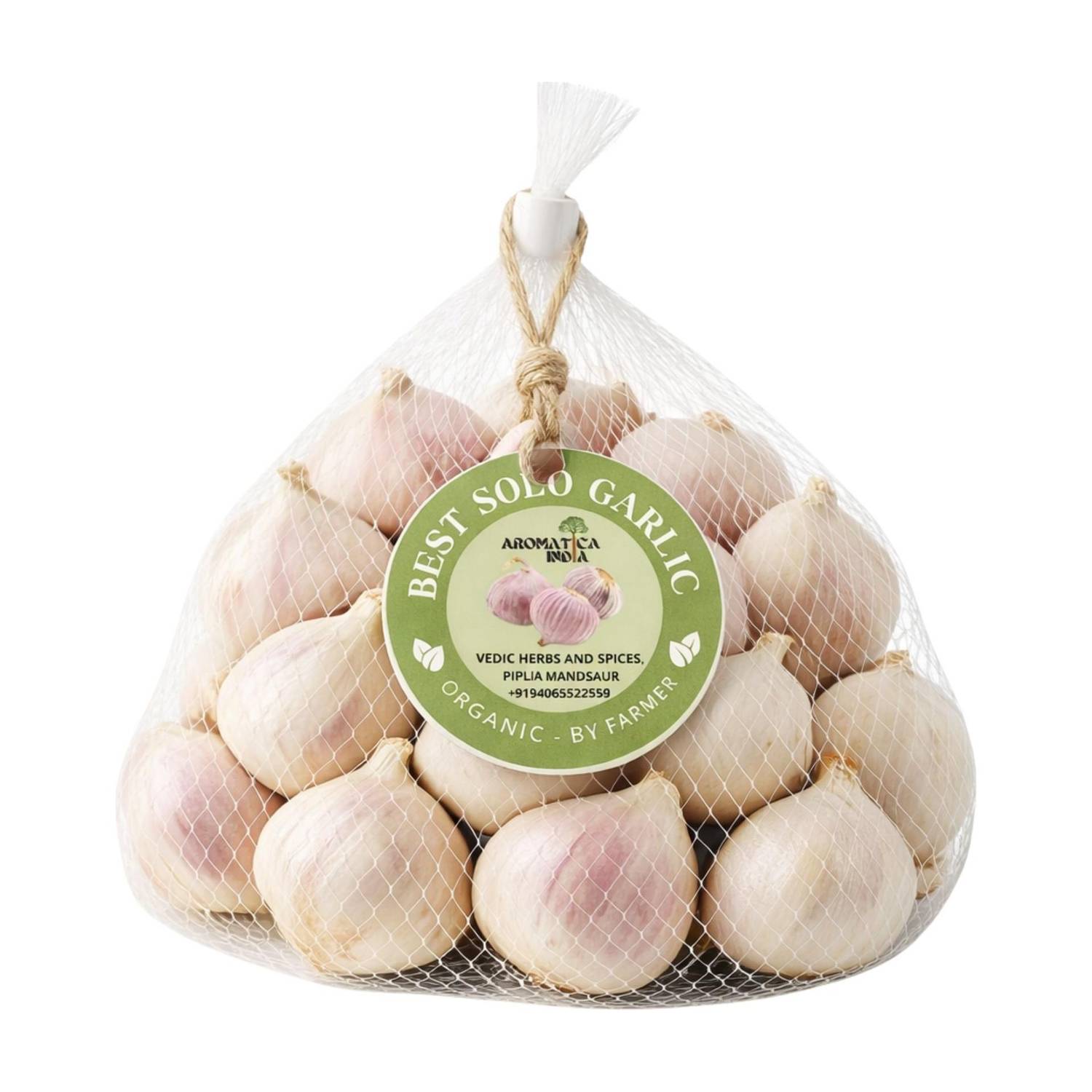 Aromatica India Single Clove Garlic Ekal kali lahsun