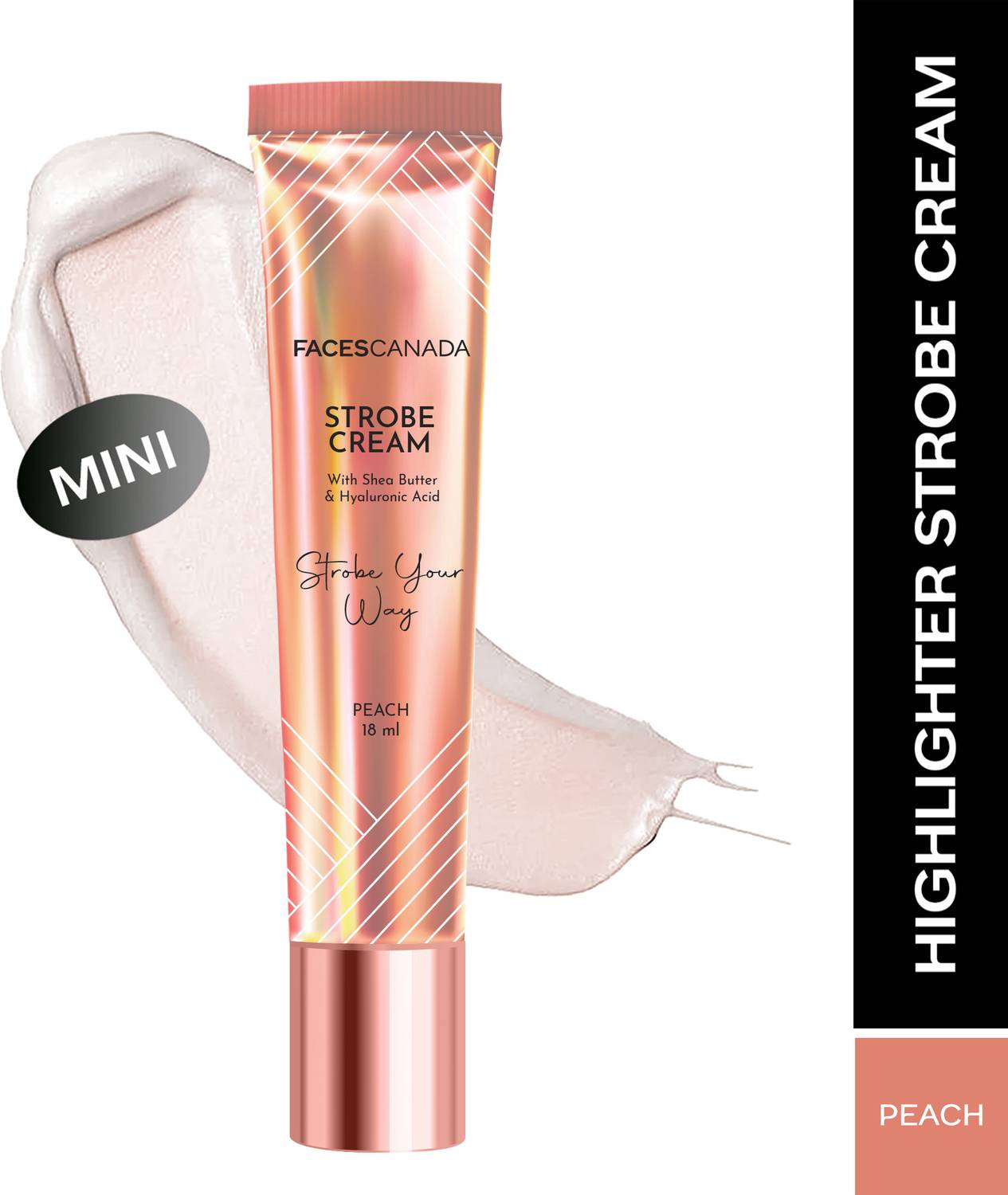 FACES Canada Strobe Cream Mini - Peach