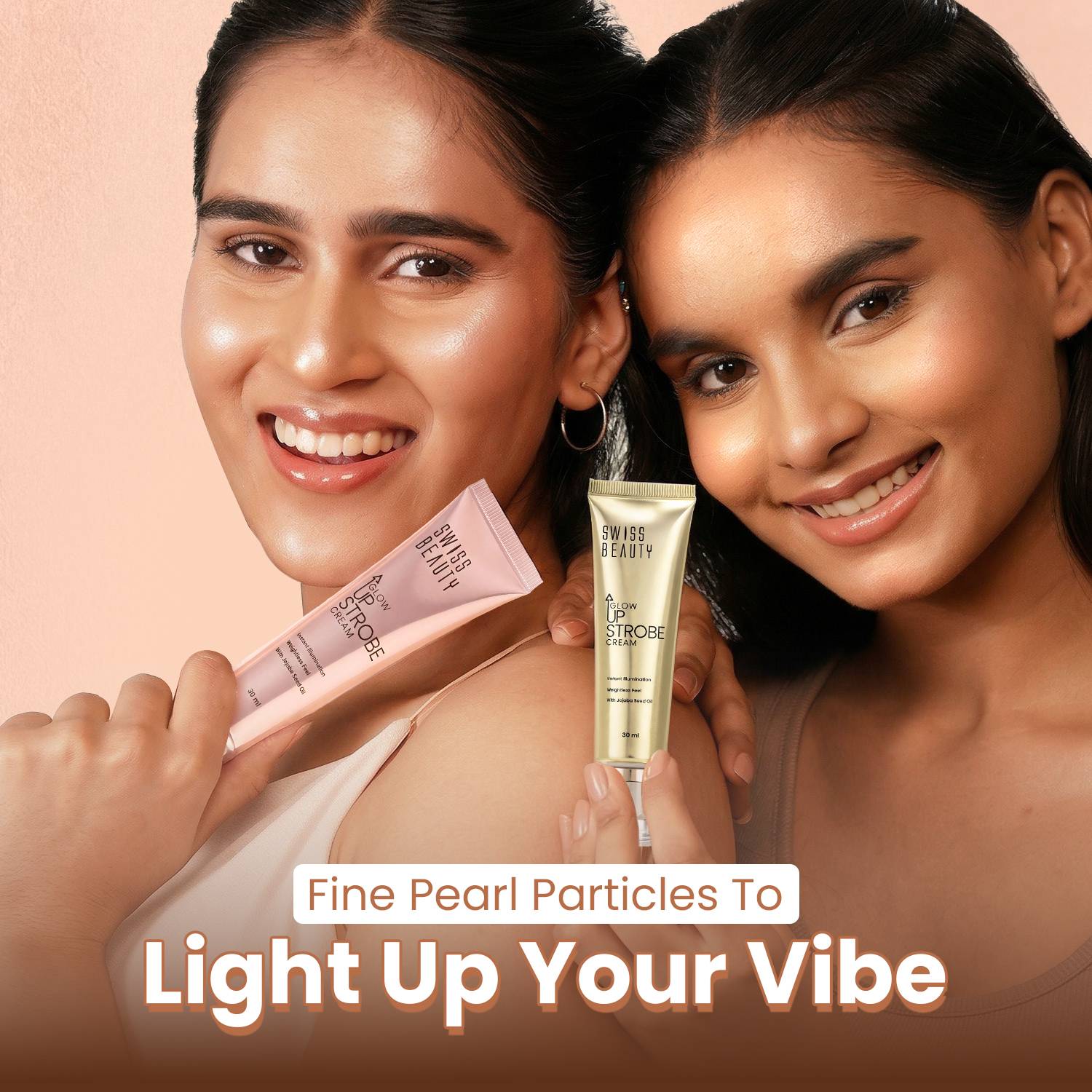 SWISS BEAUTY Glow Up Strobe Cream 30ml - Image 3
