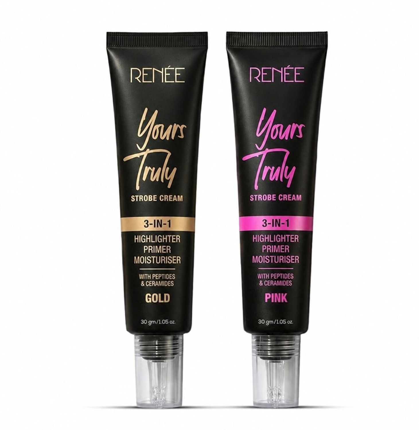 Renee Yours Truly Strobe Cream 3-in-1 Highlighter Primer Moisturiser Highlighter