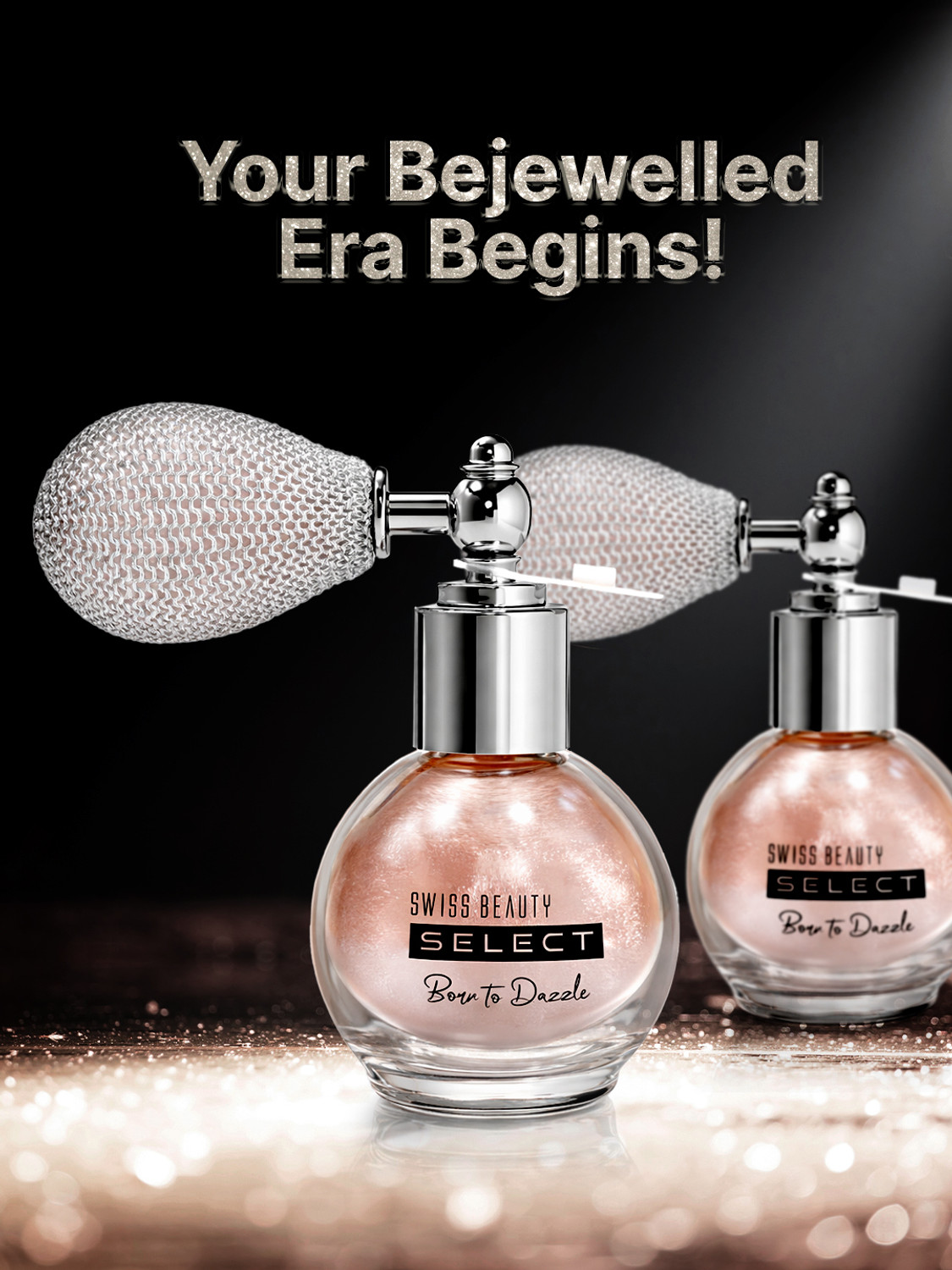 Image of SWISS BEAUTY Select Born To Dazzle Glitter Spray Highlighter