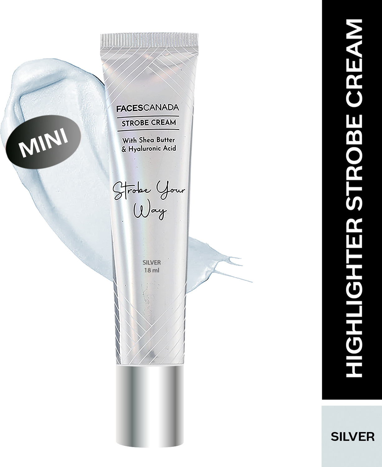 Image of FACES CANADA Strobe Cream Mini - 18ml | Instant Illumination | Primer + Moisturizer + Highlighter