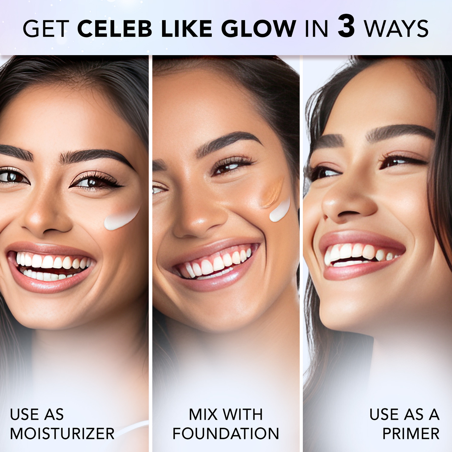 Image of FACES CANADA Strobe Cream Mini - 18ml | Instant Illumination | Primer + Moisturizer + Highlighter