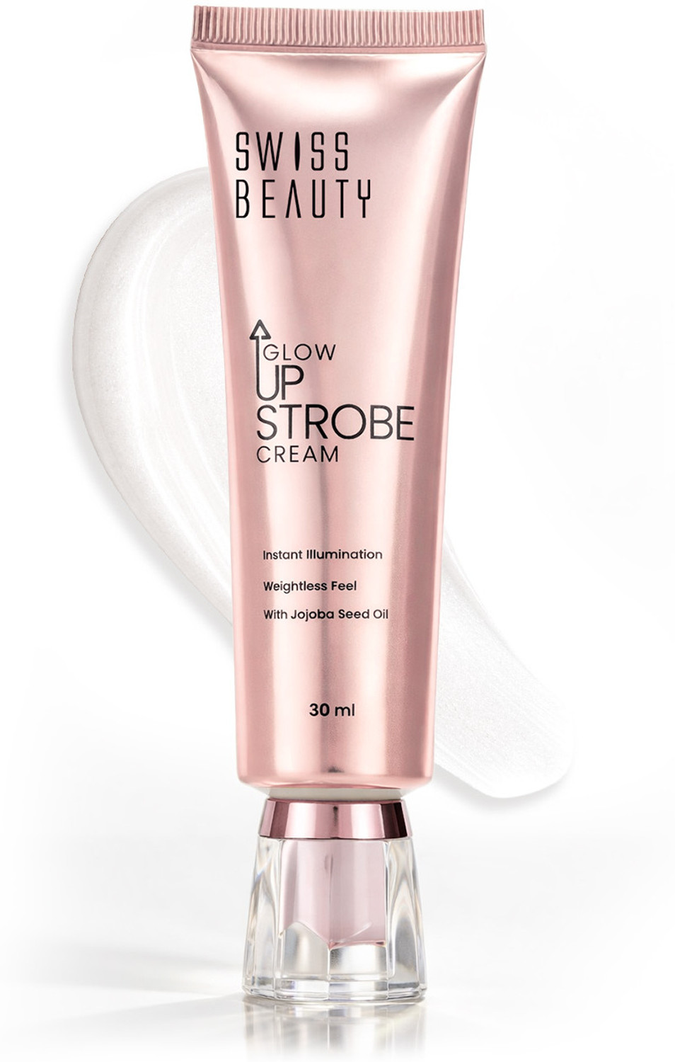 Image of SWISS BEAUTY Glow Up Strobe Cream | Dewy Glow | Hydrating | With Jojoba Oil Highlighter
