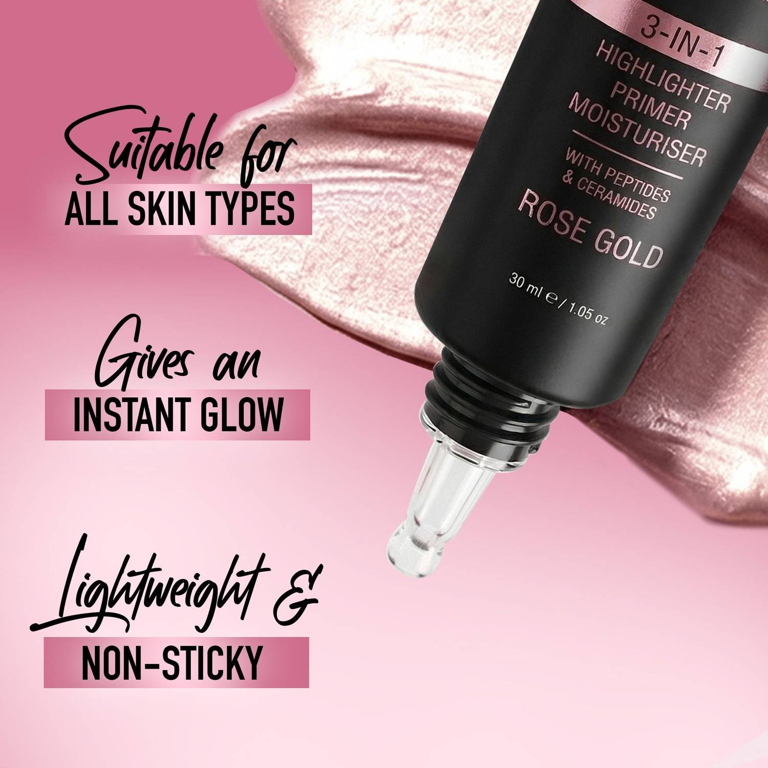 Renee Yours Truly Strobe Cream 3-in-1 Highlighter - Image 4