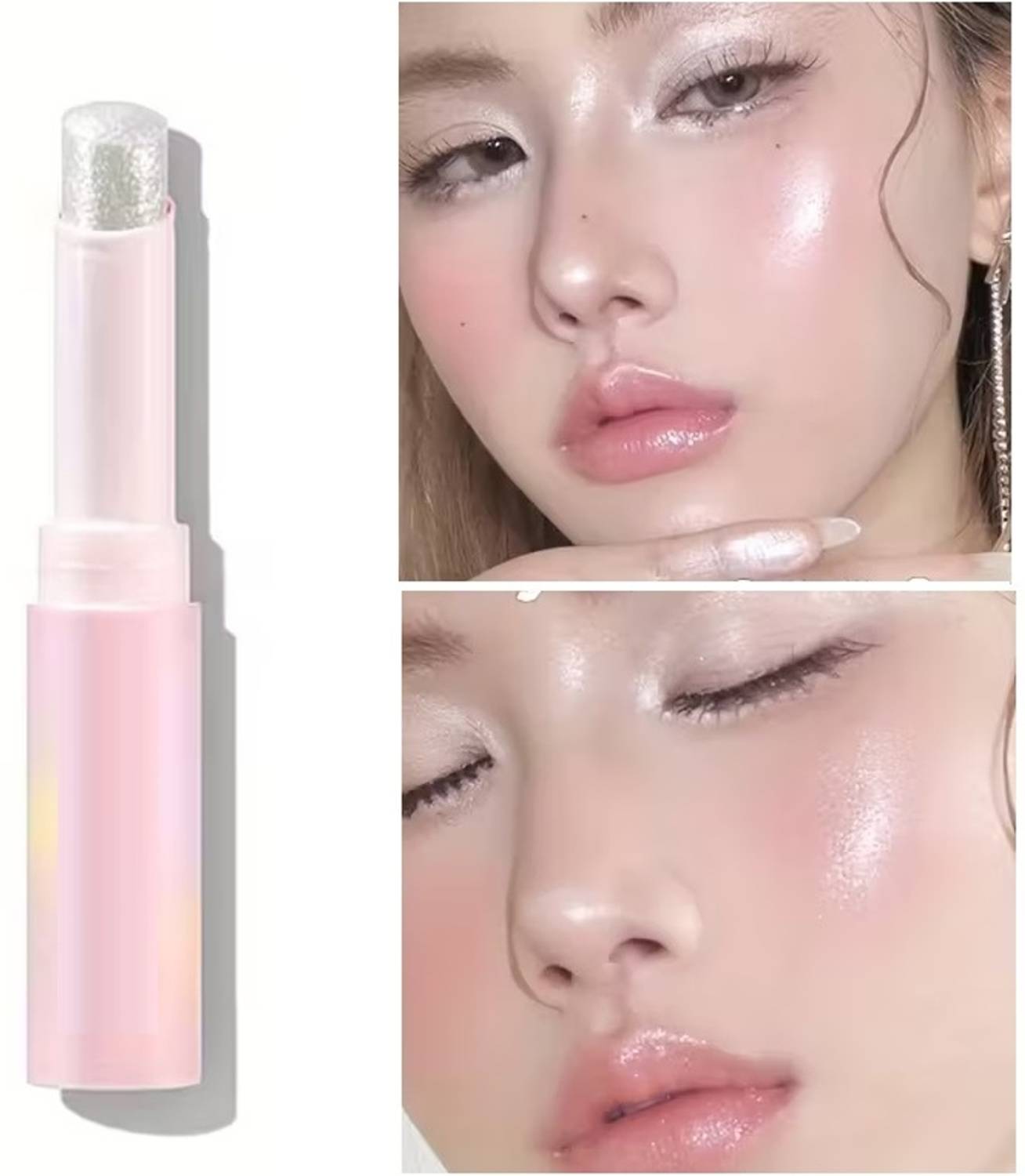 AFARAXIA Waterproof And Sweatproof Micro-Glitter Jelly Eyeshadow Stick 3 g