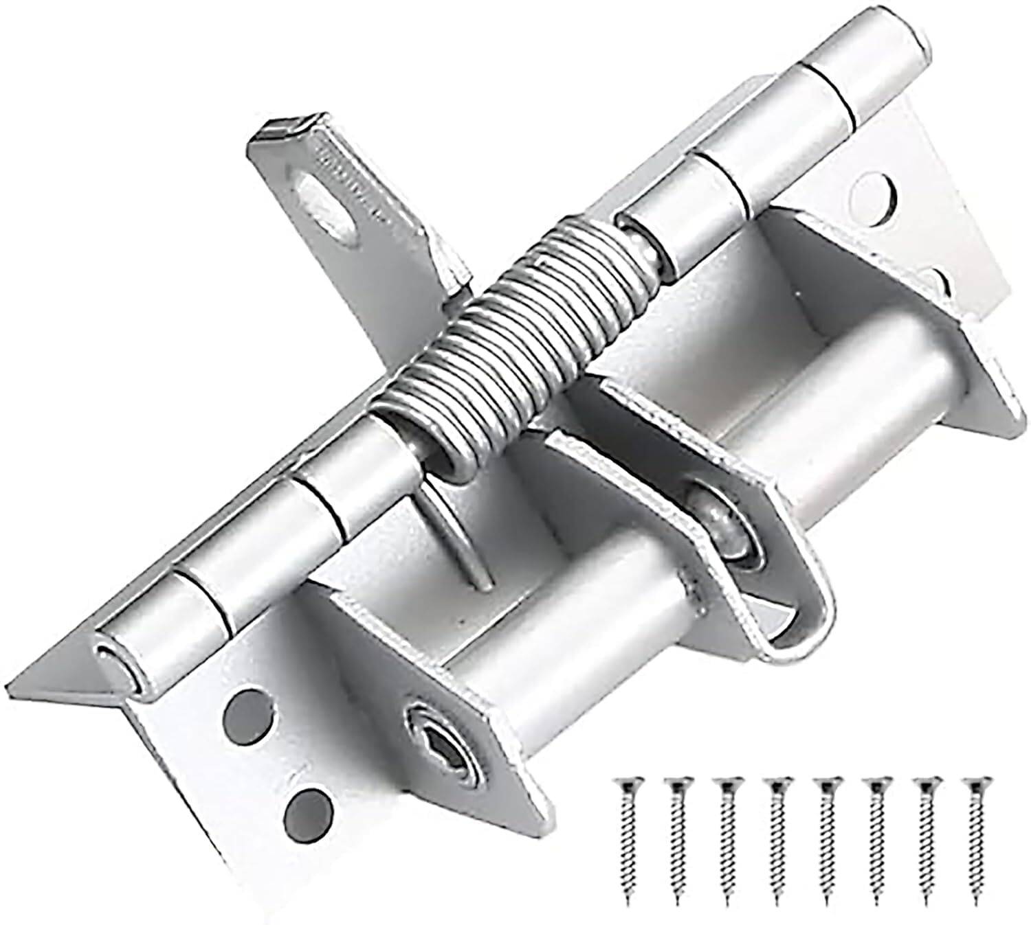 AARUKCREATION 3 in 1 Automatic Door Closer Hinge Lock Self Closing Hinge
