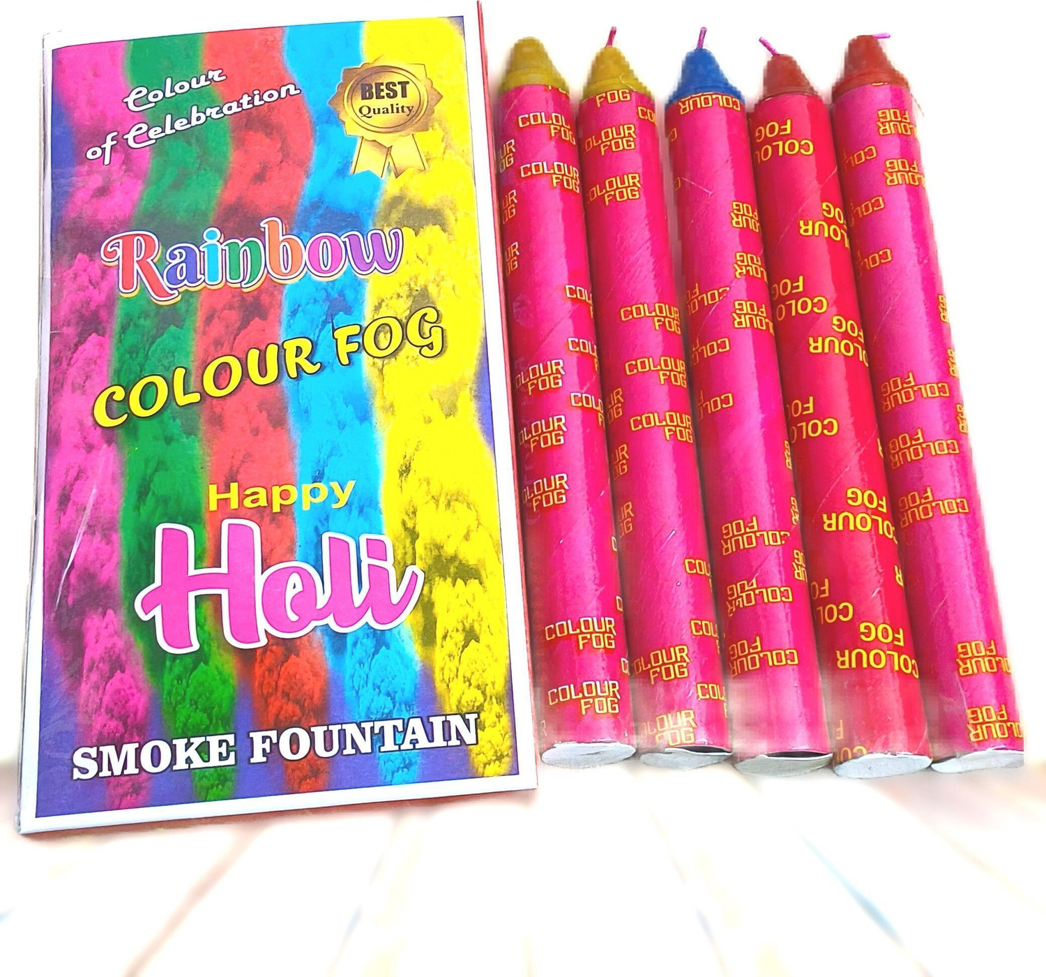 Image of chandchoice 5 Colors of Love Holi Color Powder Ideal for events Holi Color Powder Pack of 1