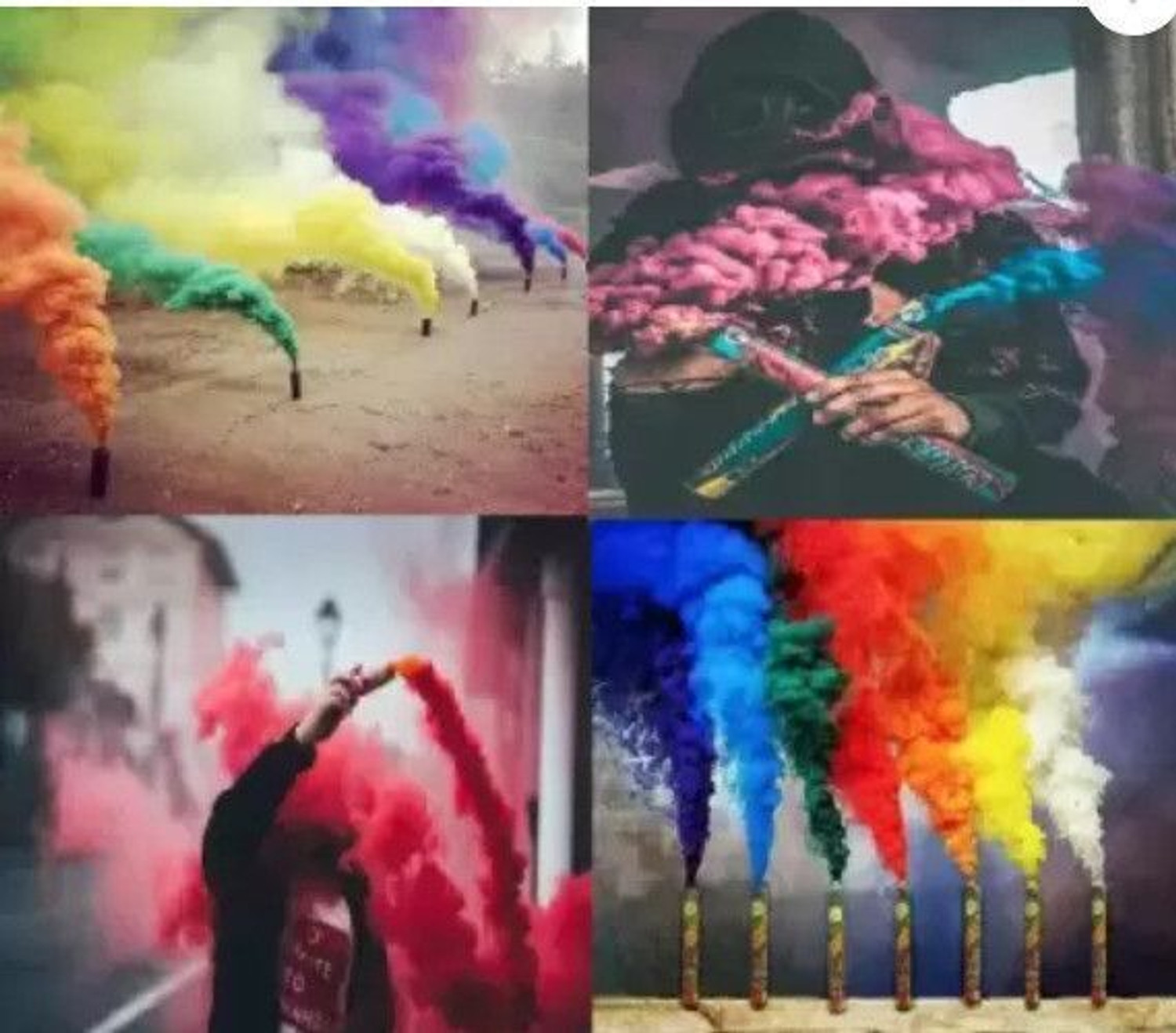Image of chandchoice 5 Colors of Love Holi Color Powder Ideal for events Holi Color Powder Pack of 1