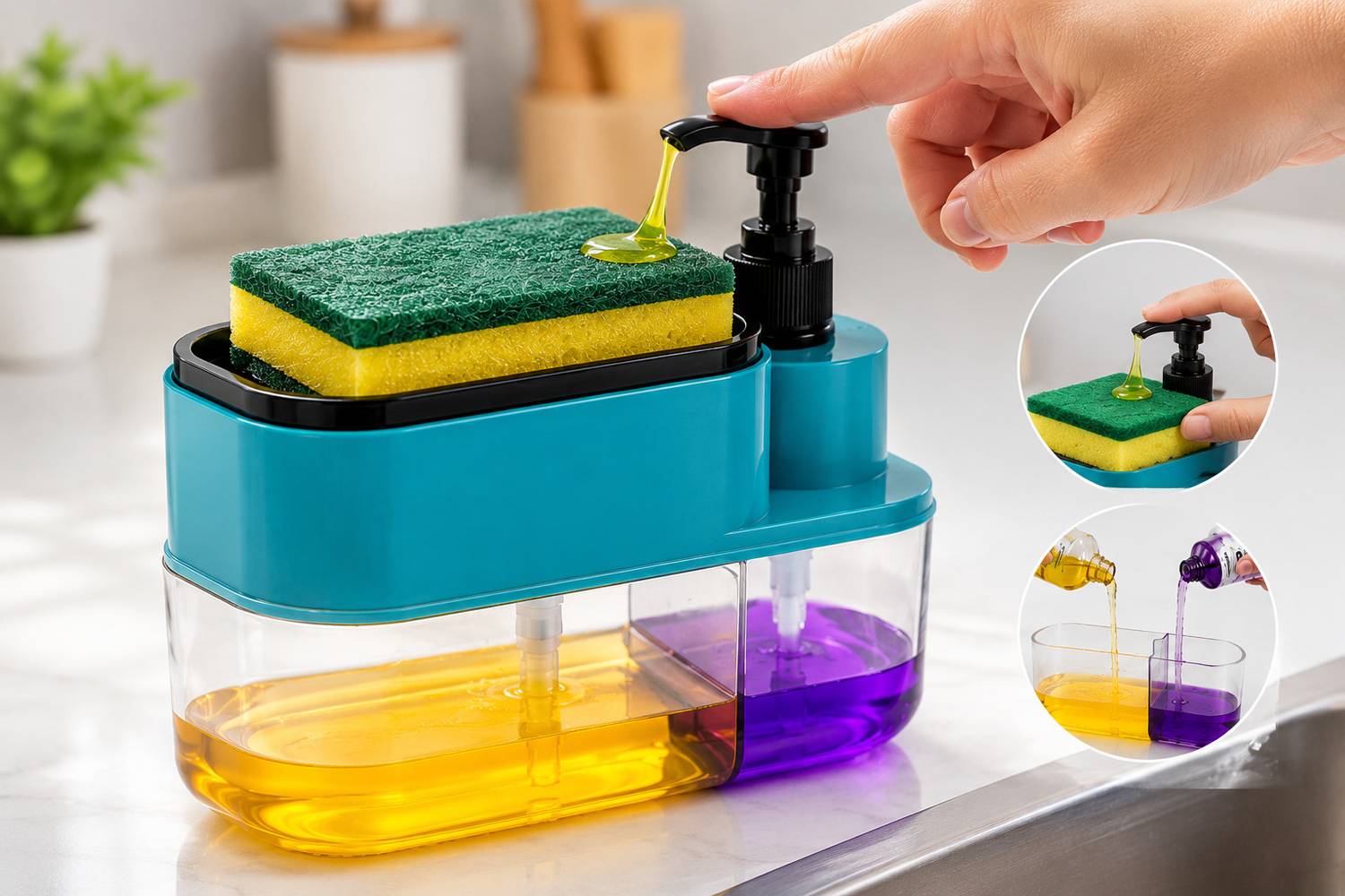 AASHI GIFTS STORE Soaps dispenser 3 Cleaning Wipe