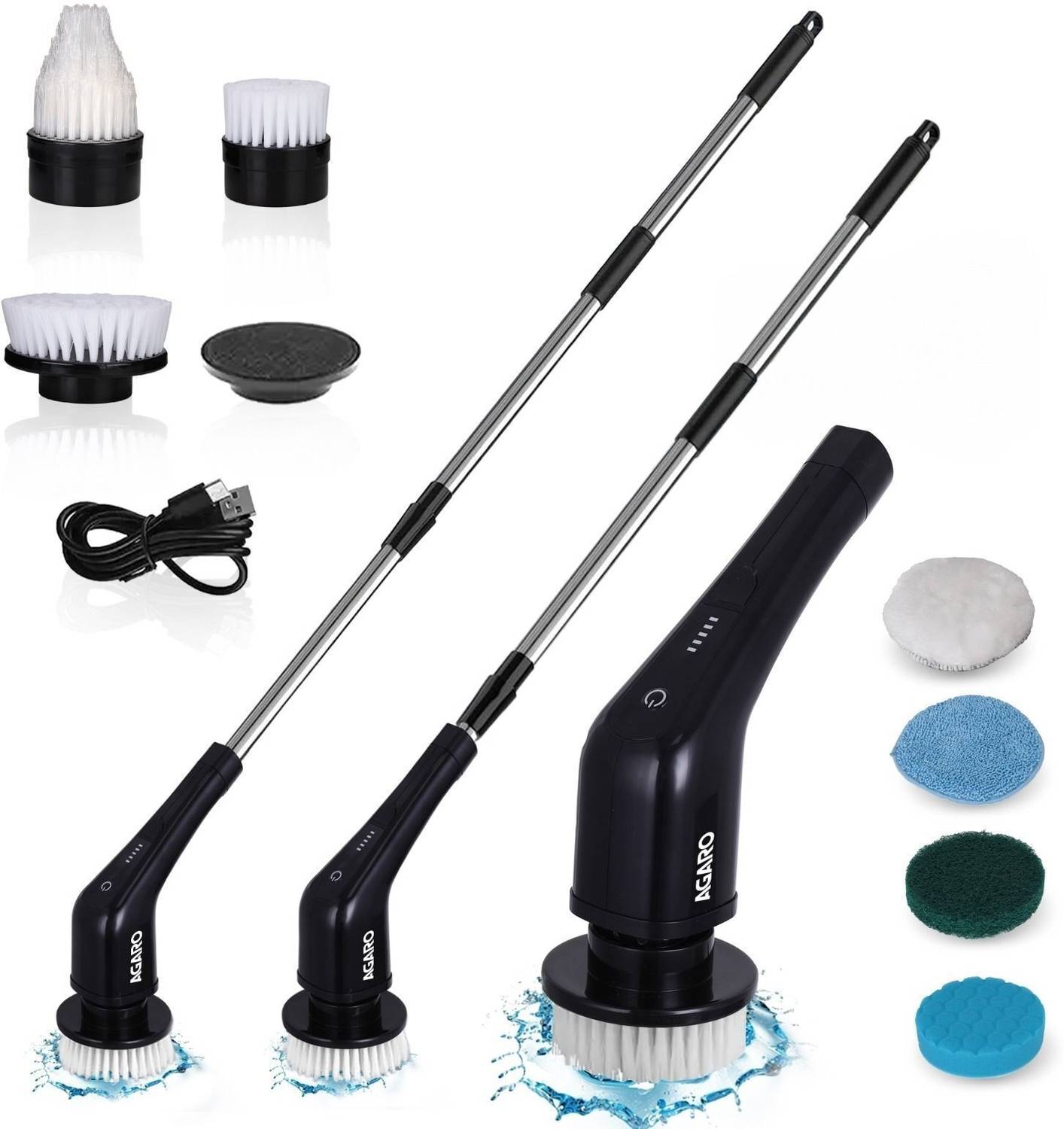 Royal Electric Spin Scrubber, Cleaning Brush Scrubber for Home, 400RPM/Mins Cleaning Brush - Image 1