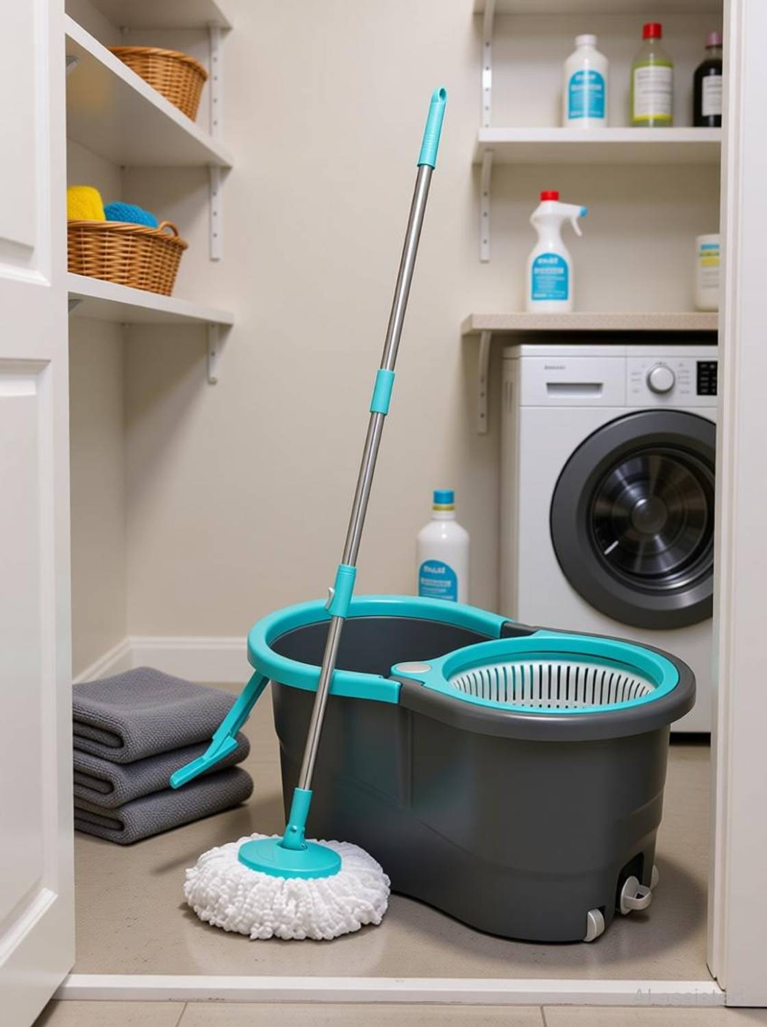 PALAK Gamma 360 Spinner Mop Set - Image 4