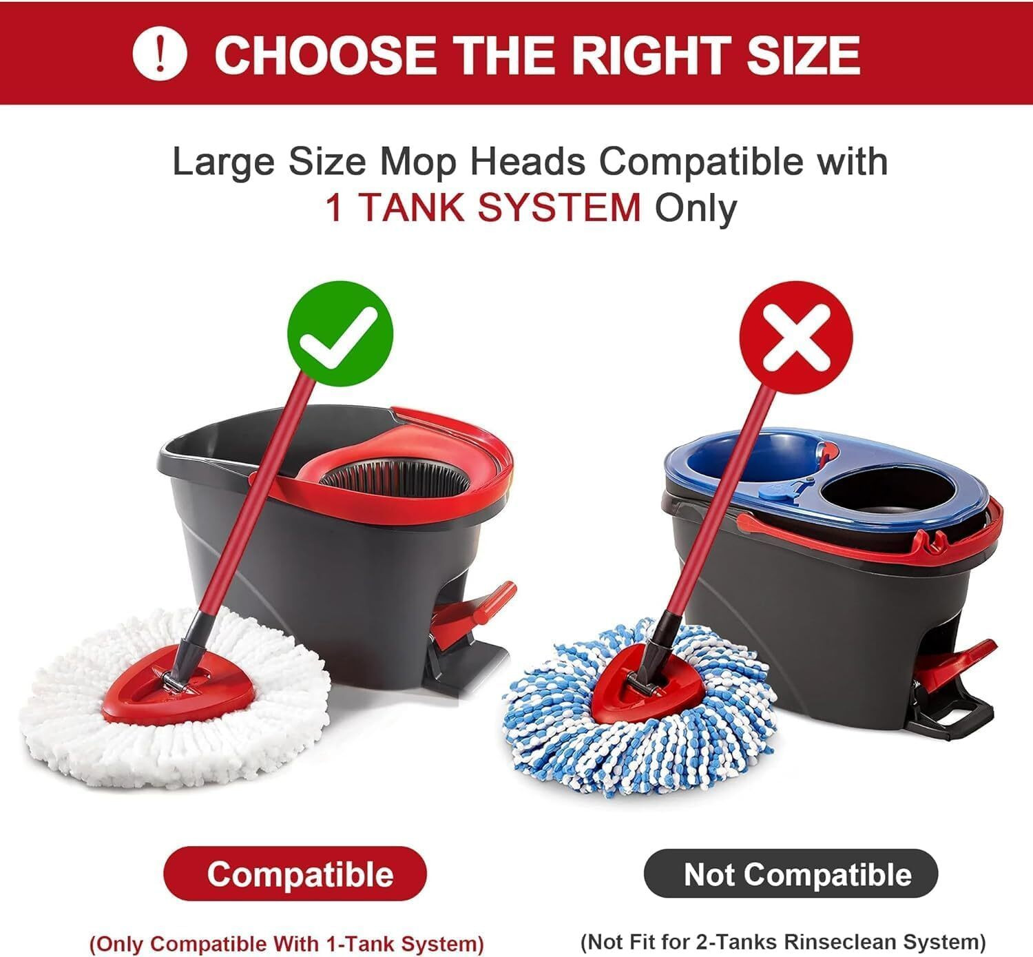 Image of ZENOVIA 360 Spin Mop & Bucket Set with Foot Pedal, Steel Wringer & Microfiber Mop Head Mop Set