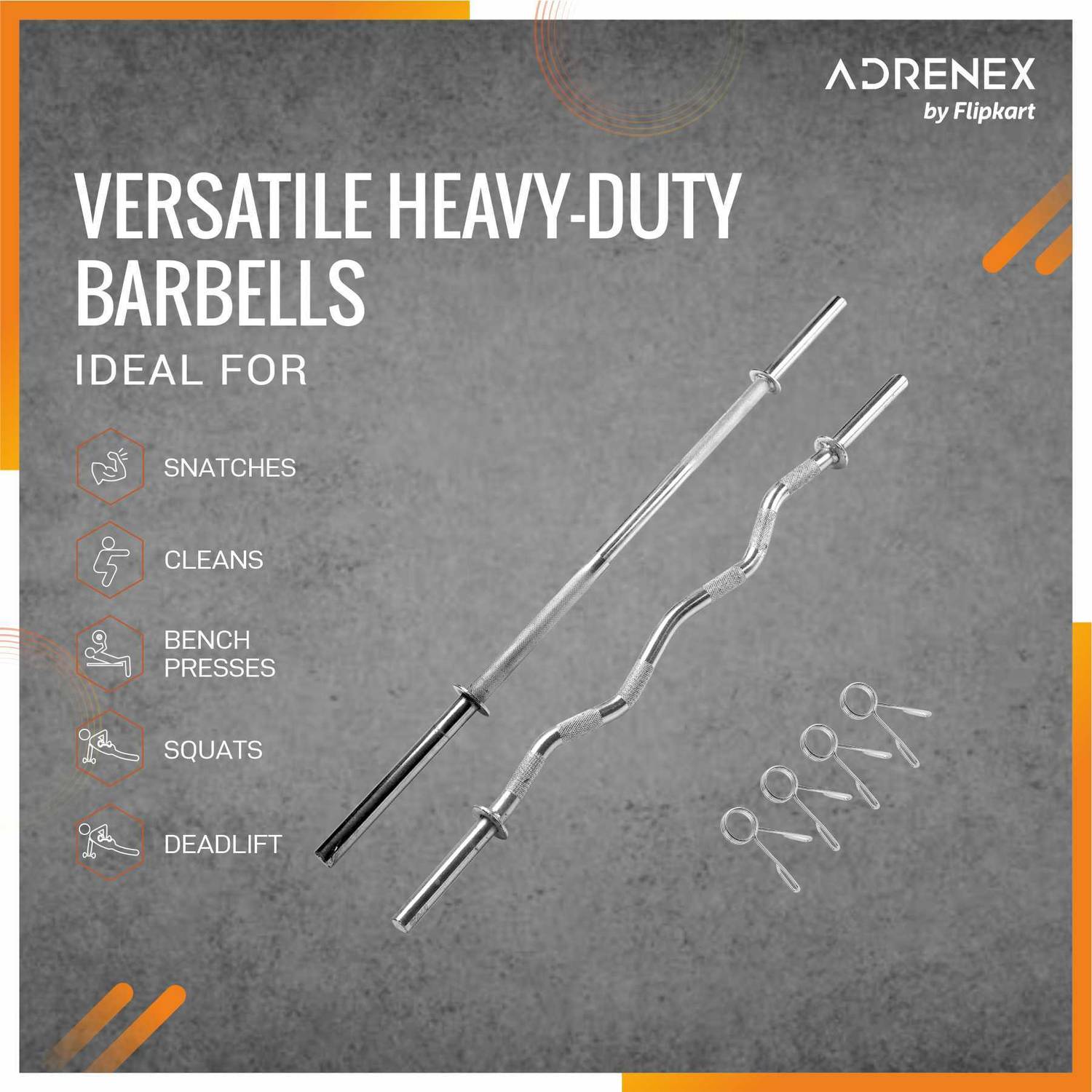 Adrenex 50 kg Home Gym Combo - Image 4