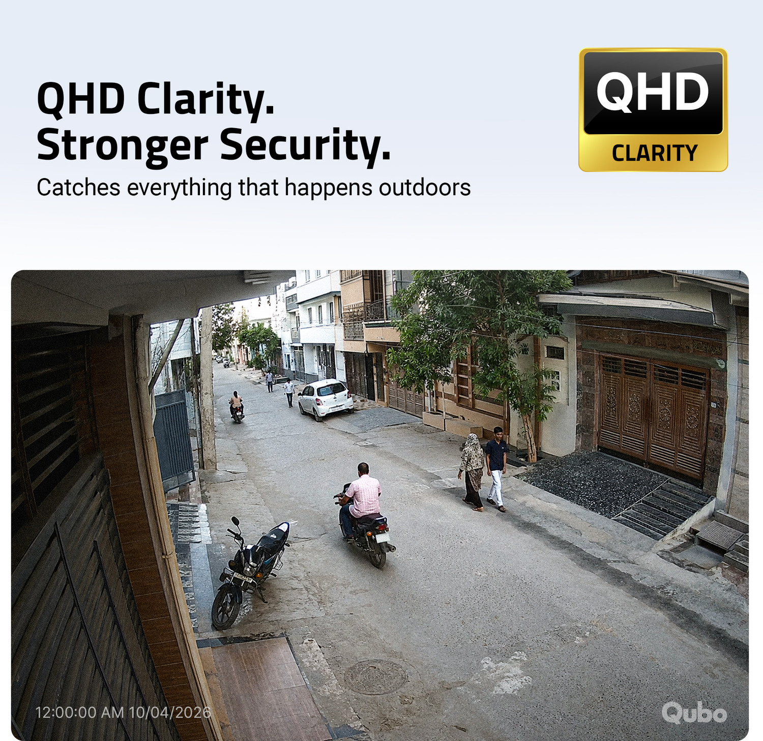 Image of Qubo Smart Bullet Cam Pro (4MP) Security Camera