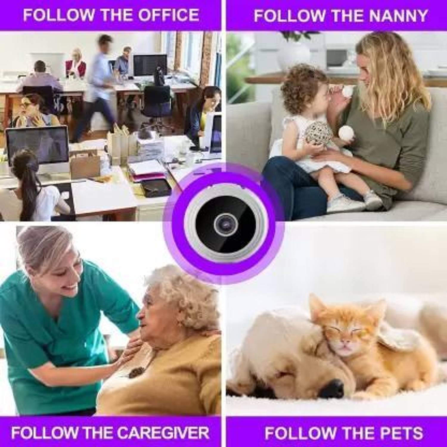 PERAMISYM Spy Magnet 1080P HD WiFi Security Camera - Image 4