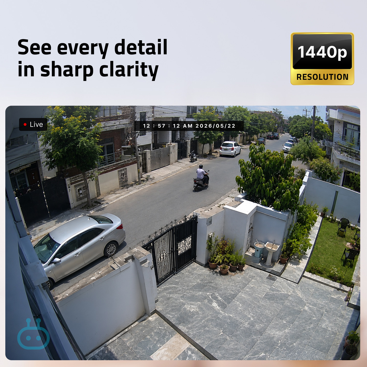 Image of Qubo SmartOutdoor Cam 360 ˚(4MP) Security Camera