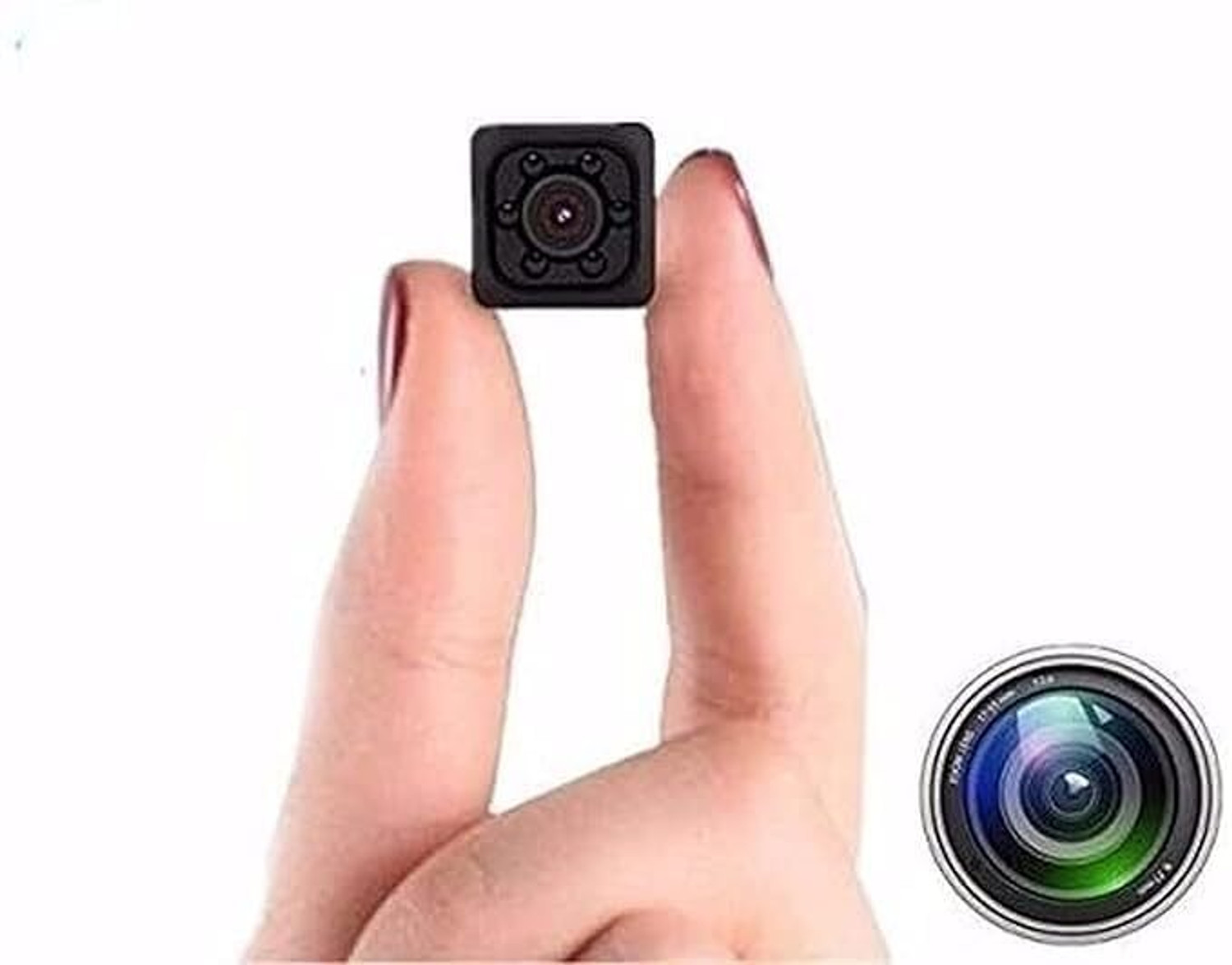 Image of Tazomi 1080P Mini Spy Camera with Low Light Vision Mini Portable Security Camera,Hidden Spy Camera
