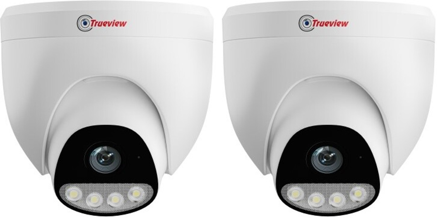 Image of Trueview 3MP STQC BIS WiFi Dome (Pack of 2) All Time Color Night Vision Security Camera
