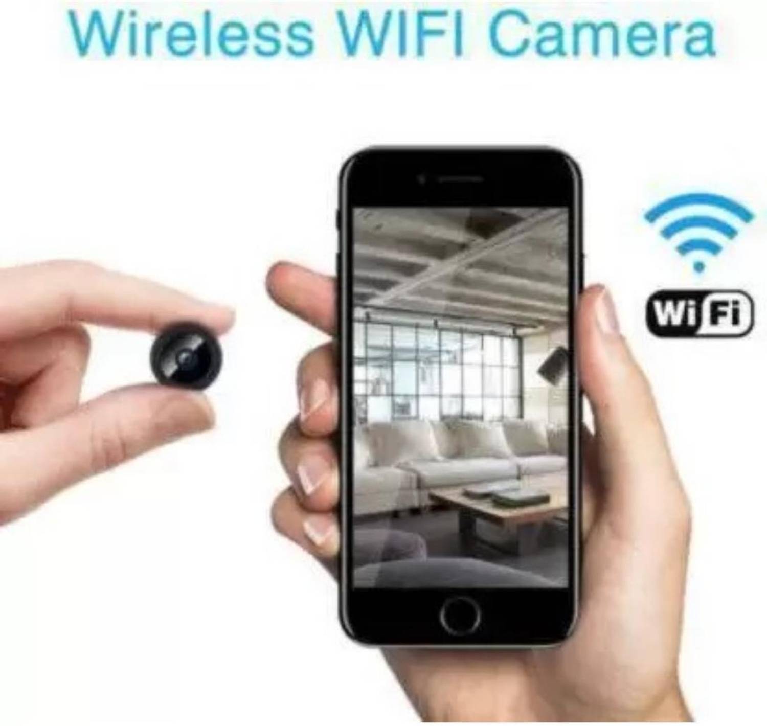 SATTOBISION Mini Wifi Full HD Spy Hidden Wireless CCTV IP Camera For Home Security Security Camera