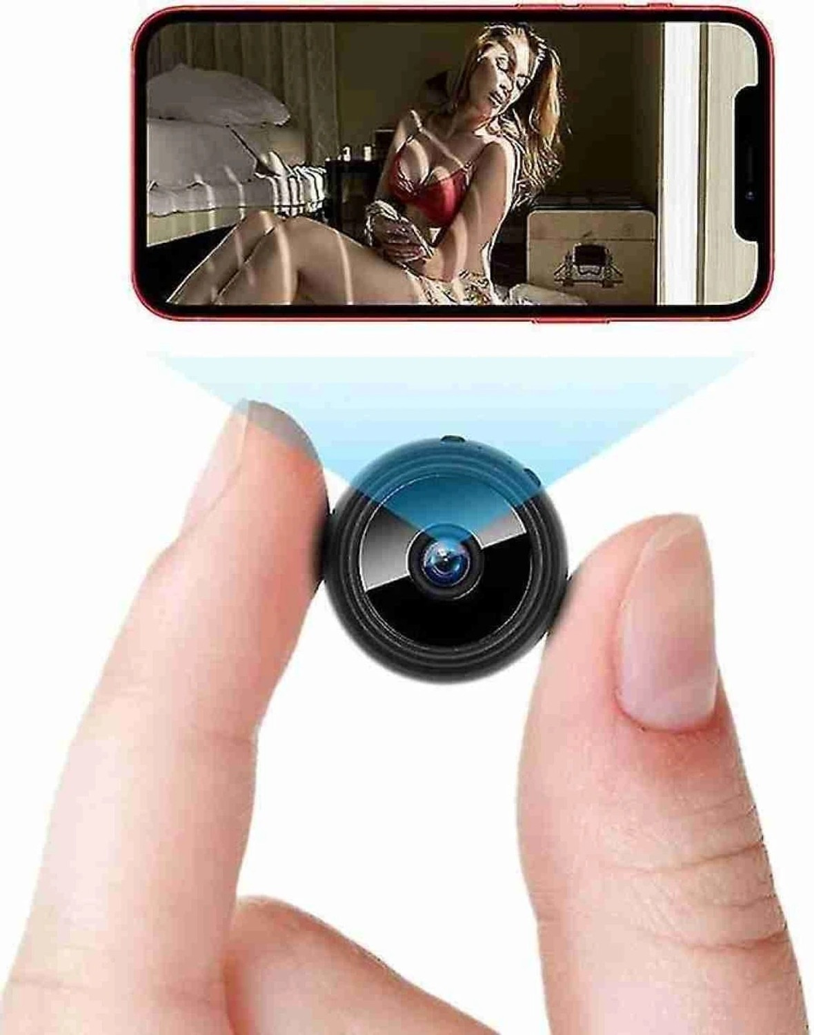 Image of DENVY 1. Denvy Mini WiFi Security Camera | HD 1080p | Night Vision Security Camera