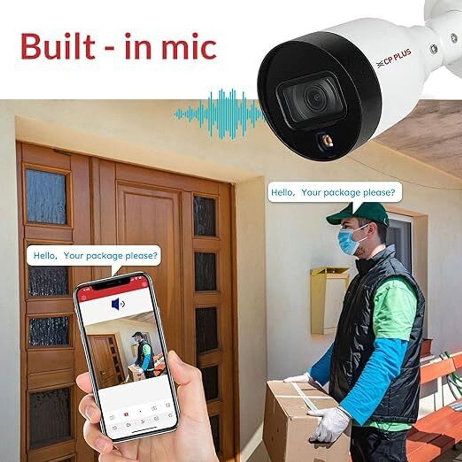 Image of CP PLUS CP-UNC-TA41L3C-LQ Security Camera