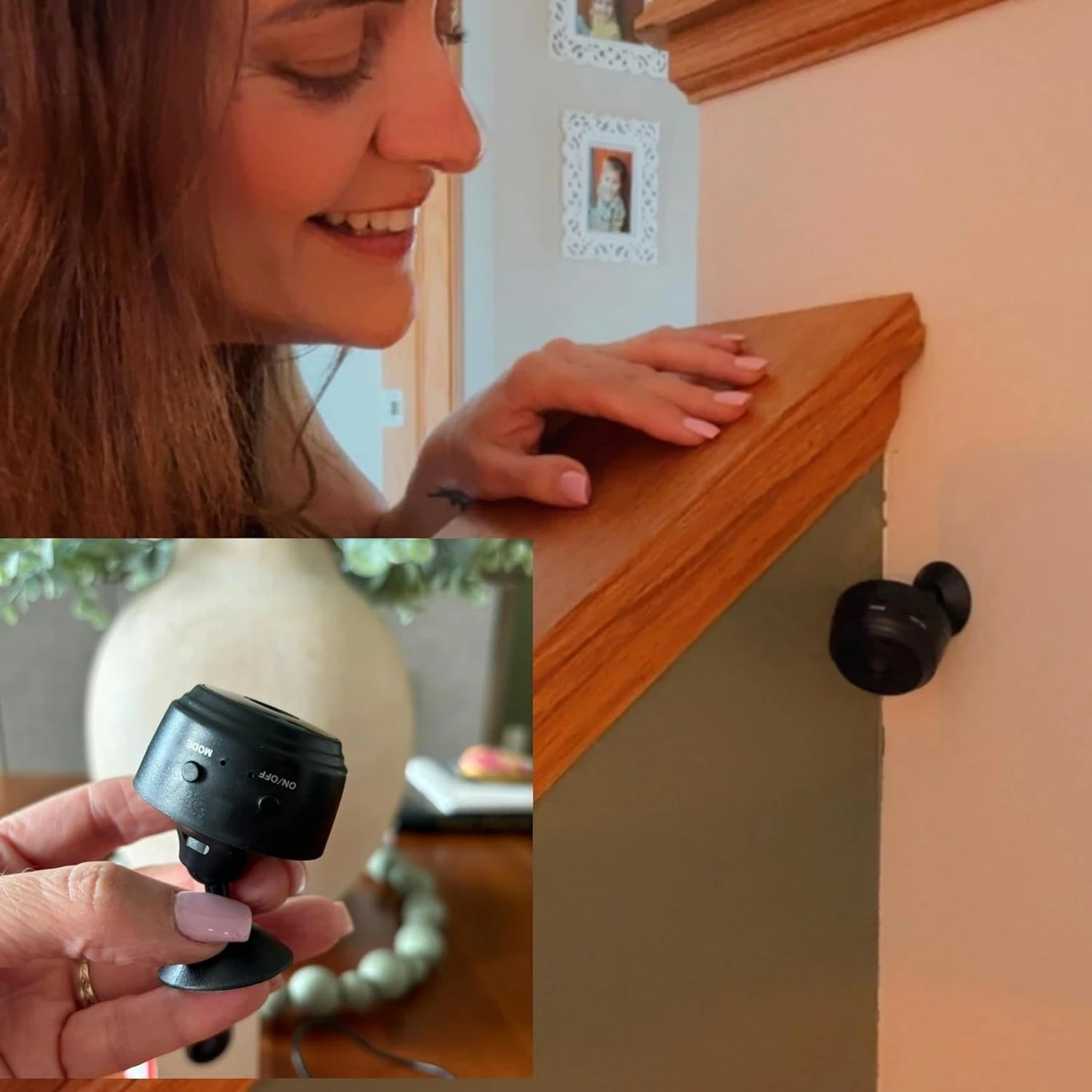 Image of DENVY 1. Denvy Mini WiFi Security Camera | HD 1080p | Night Vision Security Camera