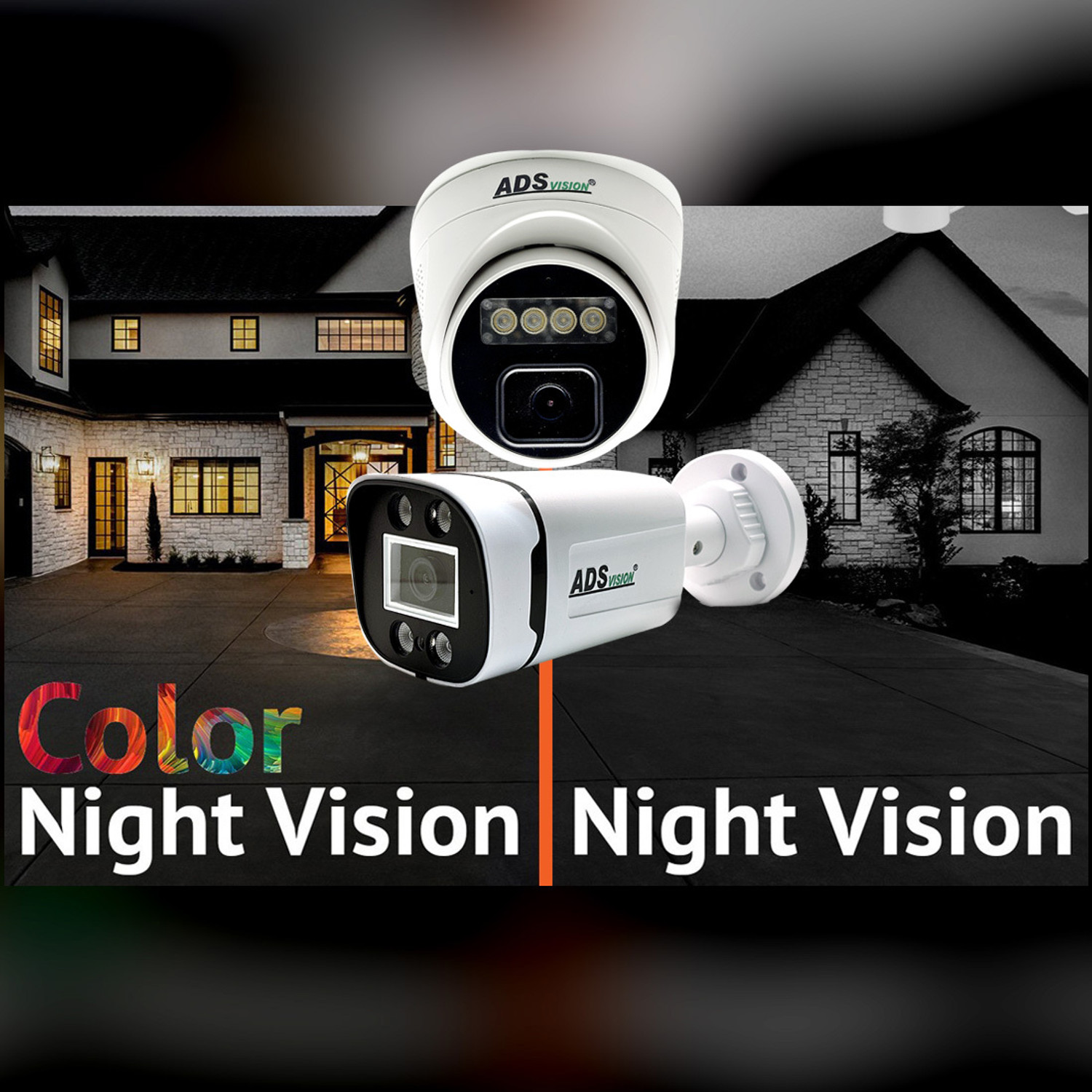 Image of CP PLUS 8CH. HYBRID DVR 2DOME 3BULLET COLORVU NIGHT VISION AUDIO CAMERA WITH 500GB HDD Security Camera