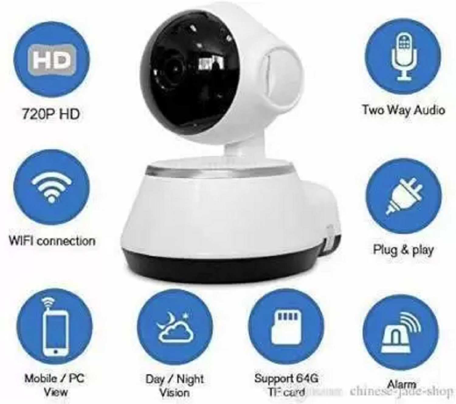 Image of SKY HUB hidden camera V 380 Pro HD 720P Night Vision Total Wireless WiFi Ip Camera Security Camera