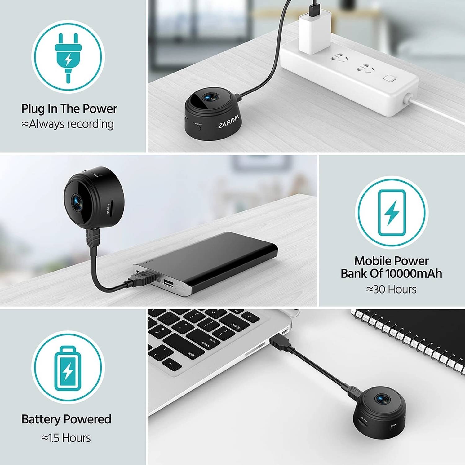 OSHSIZ 1080p Wifi Security Camera - Image 2