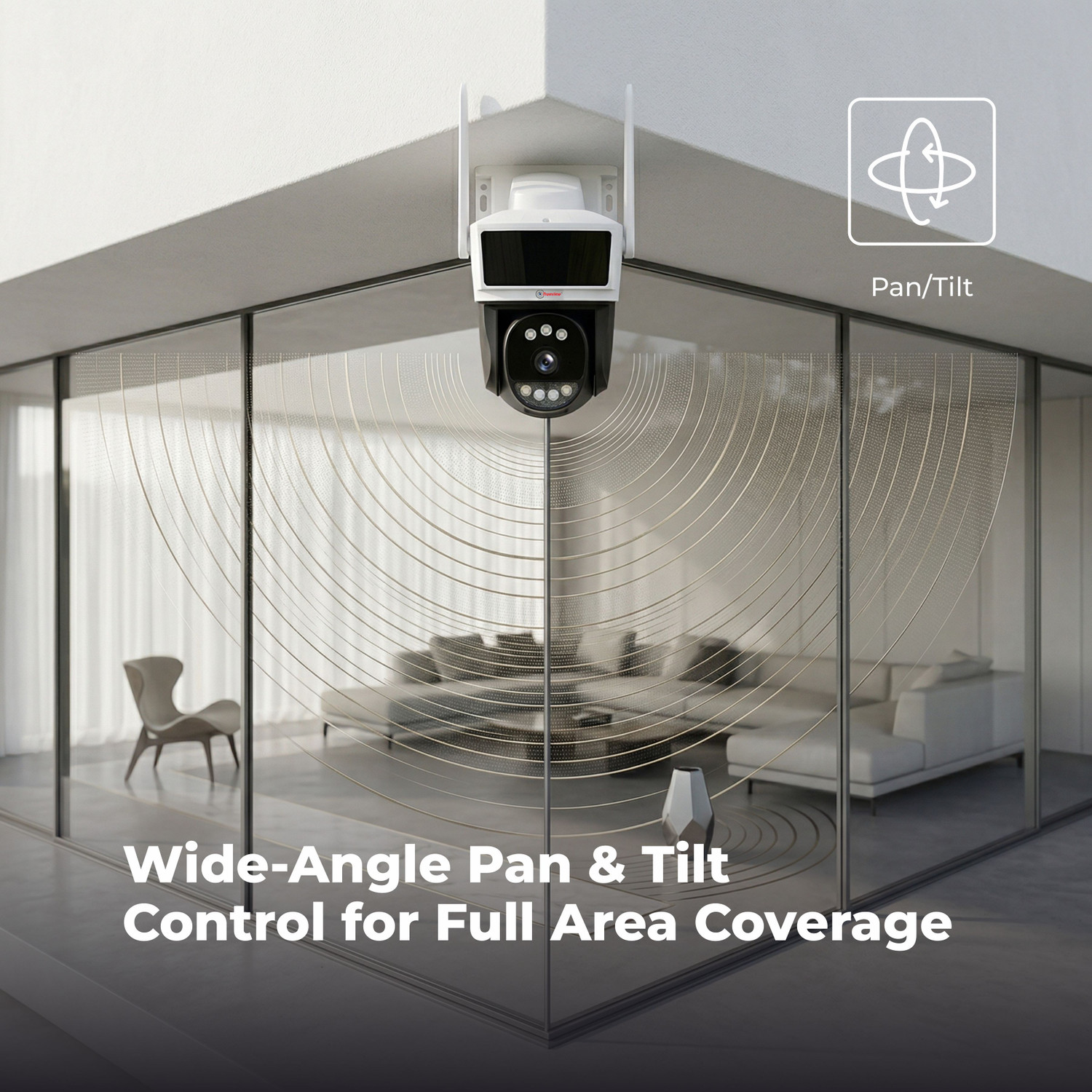 Image of Trueview 3MP STQC 4G Mini PT Smart Tracking All Time Color Outdoor Night Vision Security Camera