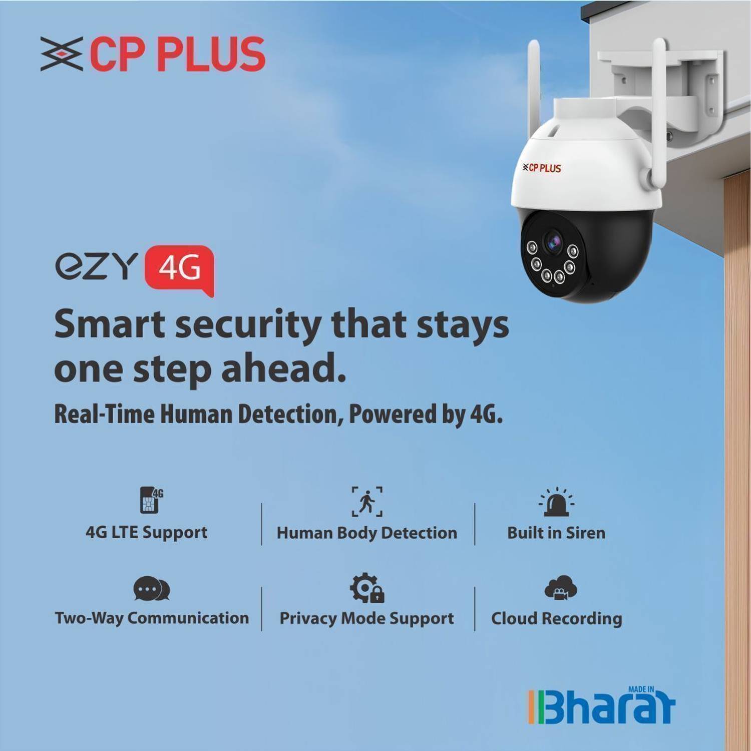 CP PLUS EZ-S35T 3MP 4G SIM CCTV Camera - Image 2