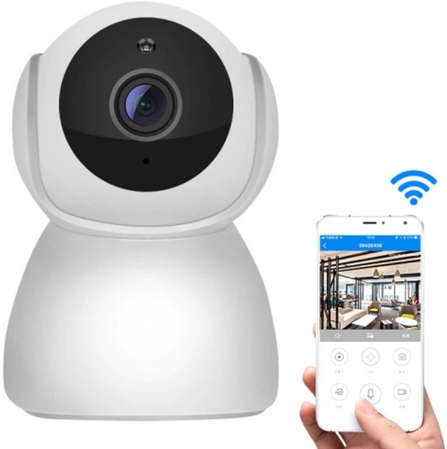 MIKO 3MP IP Pro HD Smart WiFi Wireless IP Motion Detection & Trac