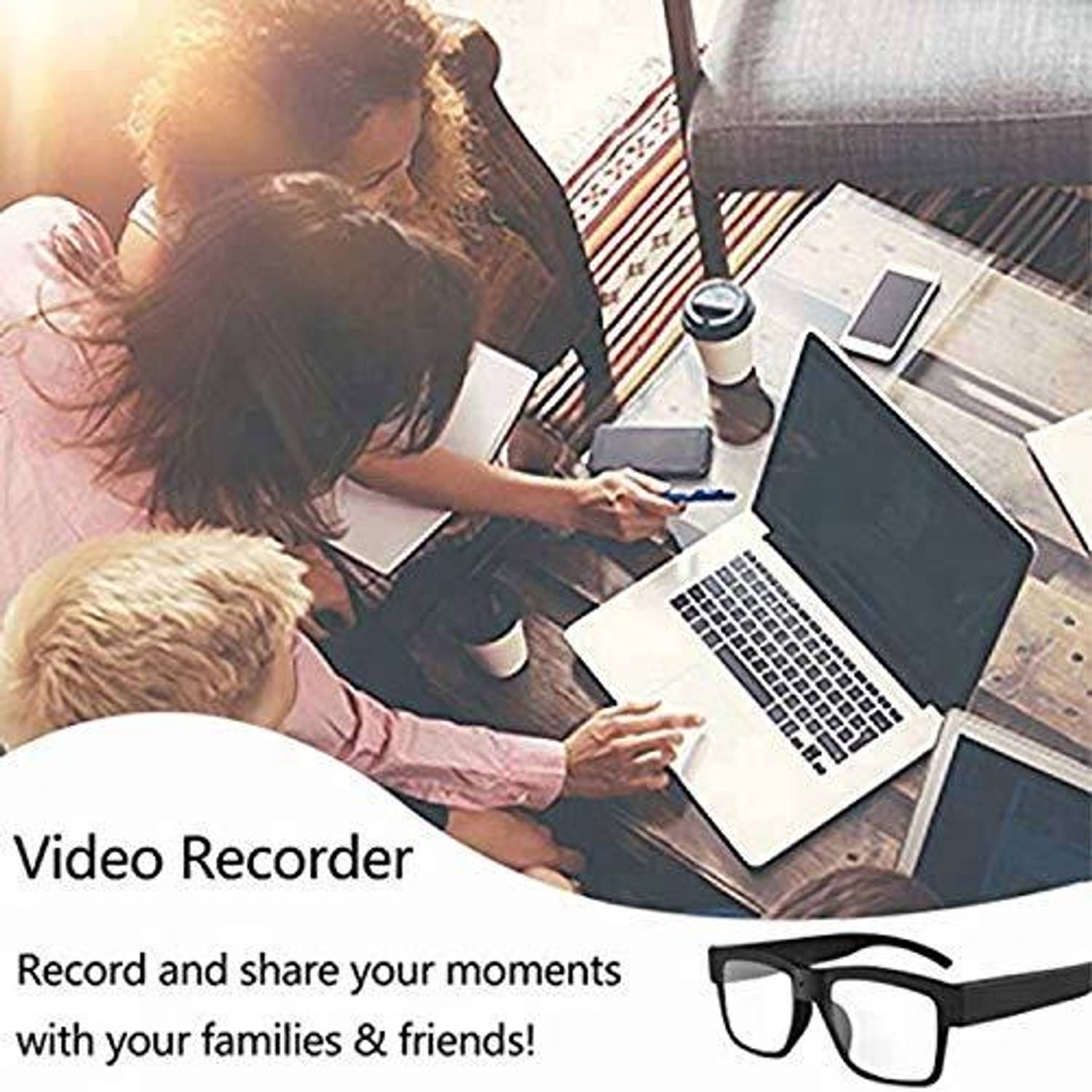 Sky Hub 1080P Hidden Camera Sunglasses - Image 3