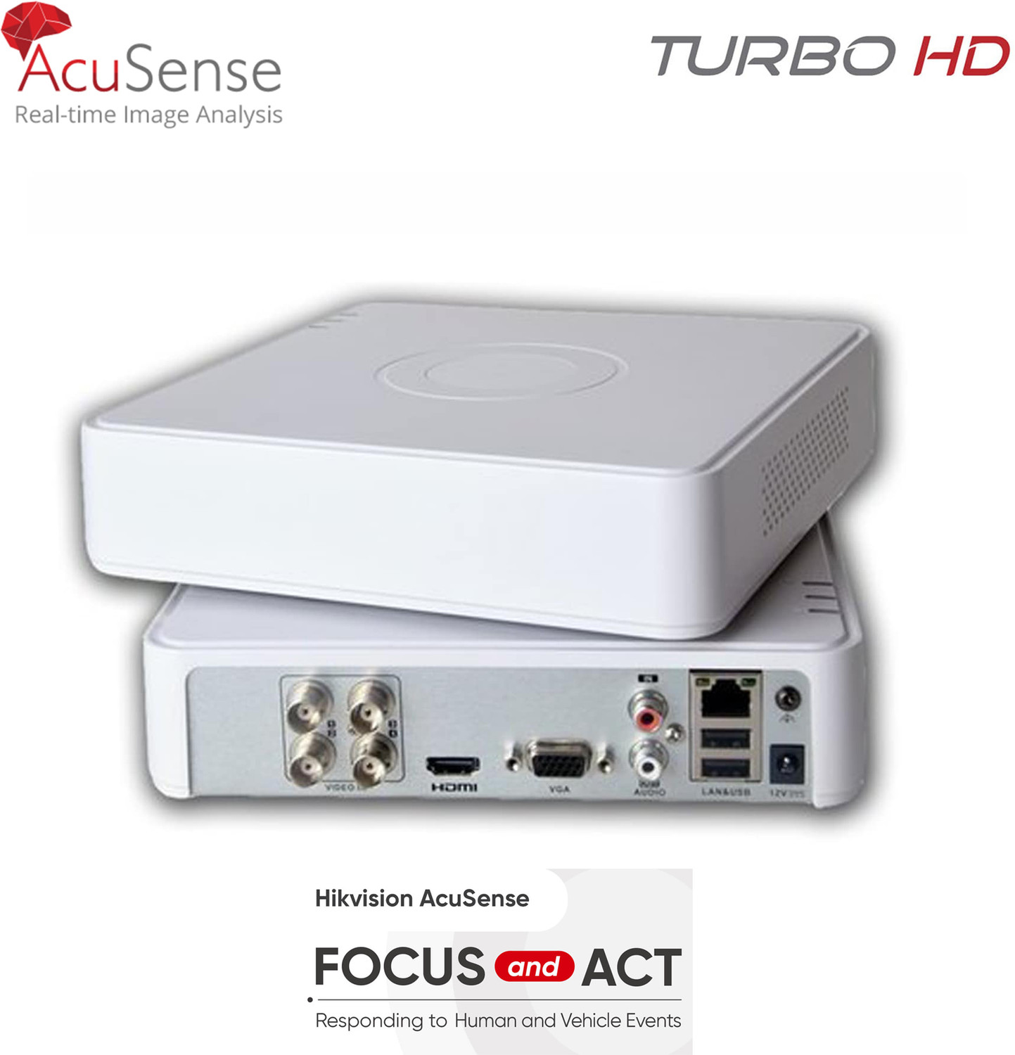Image of Clocite HIKVISION 5MP 1 Dome Cameras (Audio Recording) + 4CH 3K /5MP DVR Kit Security Camera