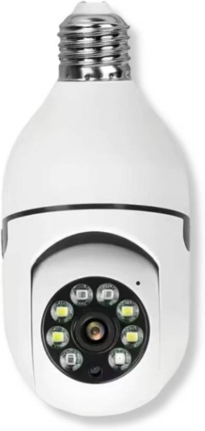 SKY HUB Wireless WiFi Bulb Holder SPY 5.0MP CCTV Camera Night Vision Remote Live Viewing Security Camera