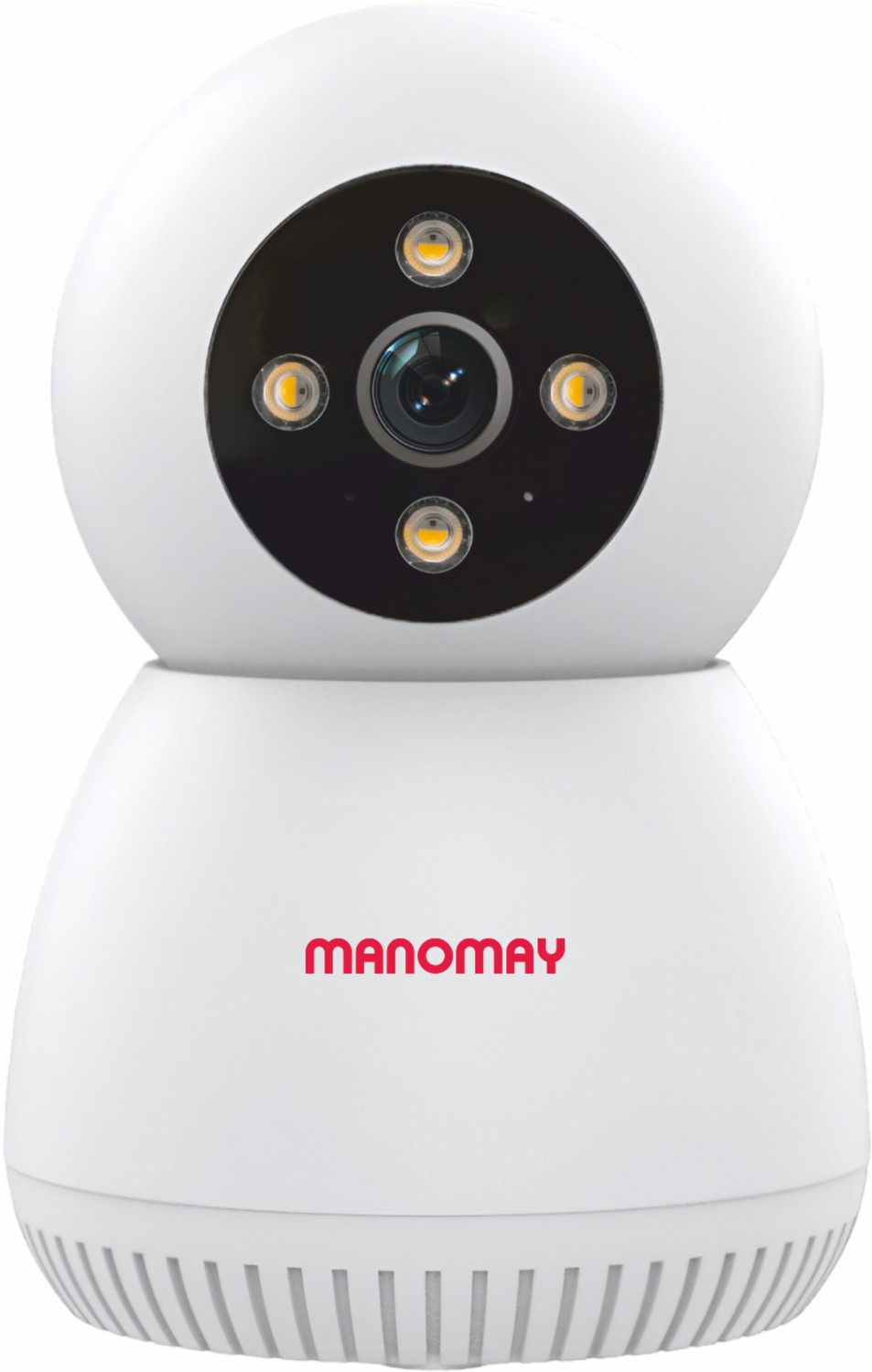 Image of Manomay BIS Certified STQC 3MP Smart WiFi Wireless Full View Pan-Tilt CCTV Home Security Camera