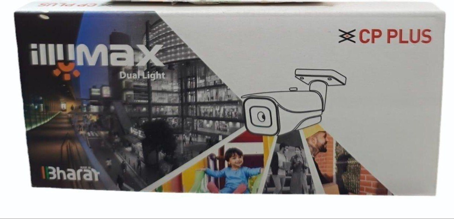Image of CP PLUS 5MP Dual Light Bullet Outdoor Camera - 30Mtr.(CP-URC-TC51PL3C-L-V2) Security Camera