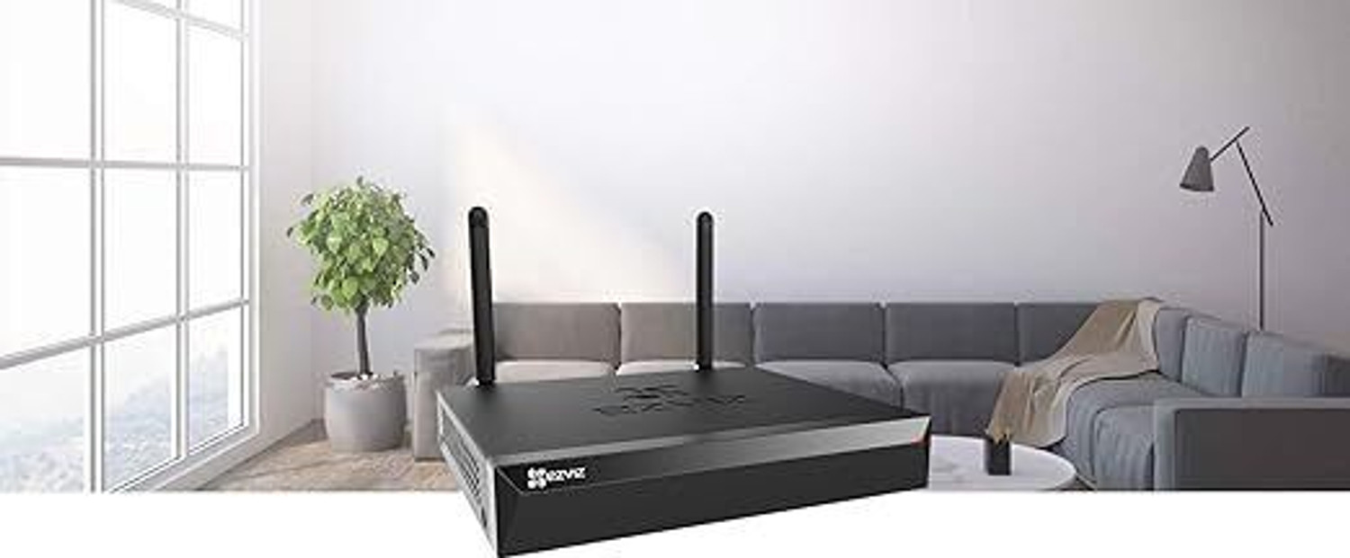 Image of EZVIZ X5S-8W Wireless NVR|VGA & HDMI |WiFi Signal Upto 100m |Third Party Compatibility Security Camera