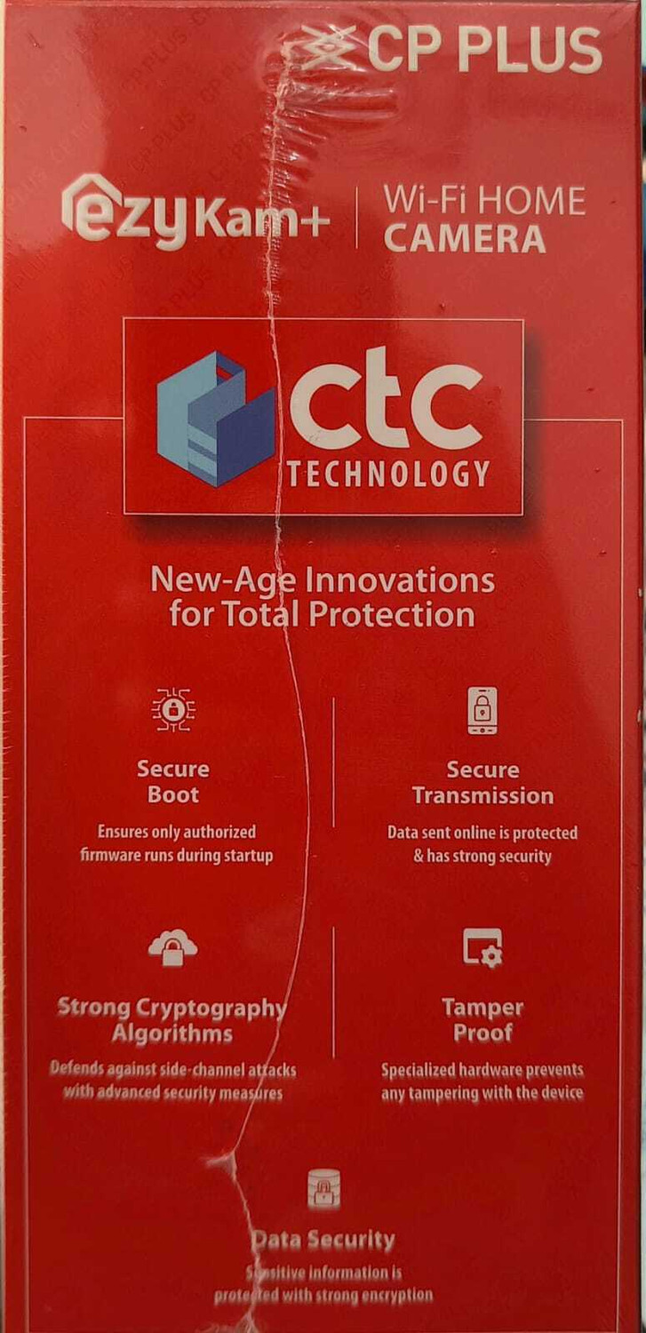 Image of CP PLUS E38-Q WIFI 3MP 2K INDOOR SECURITY CCTV WIRELESS Security Camera