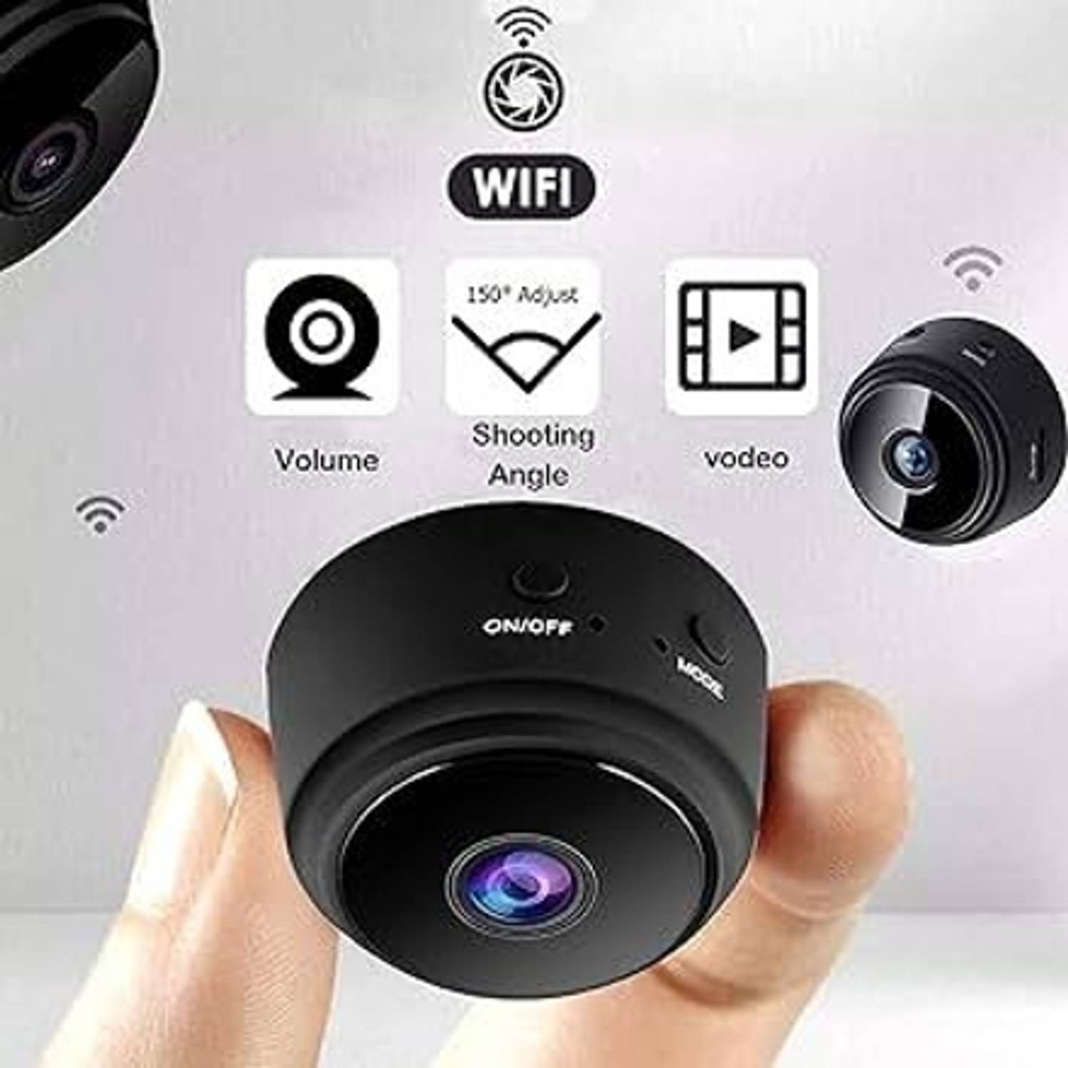 SIFATECH Spy WiFi 1080P Nanny Camera - Image 1
