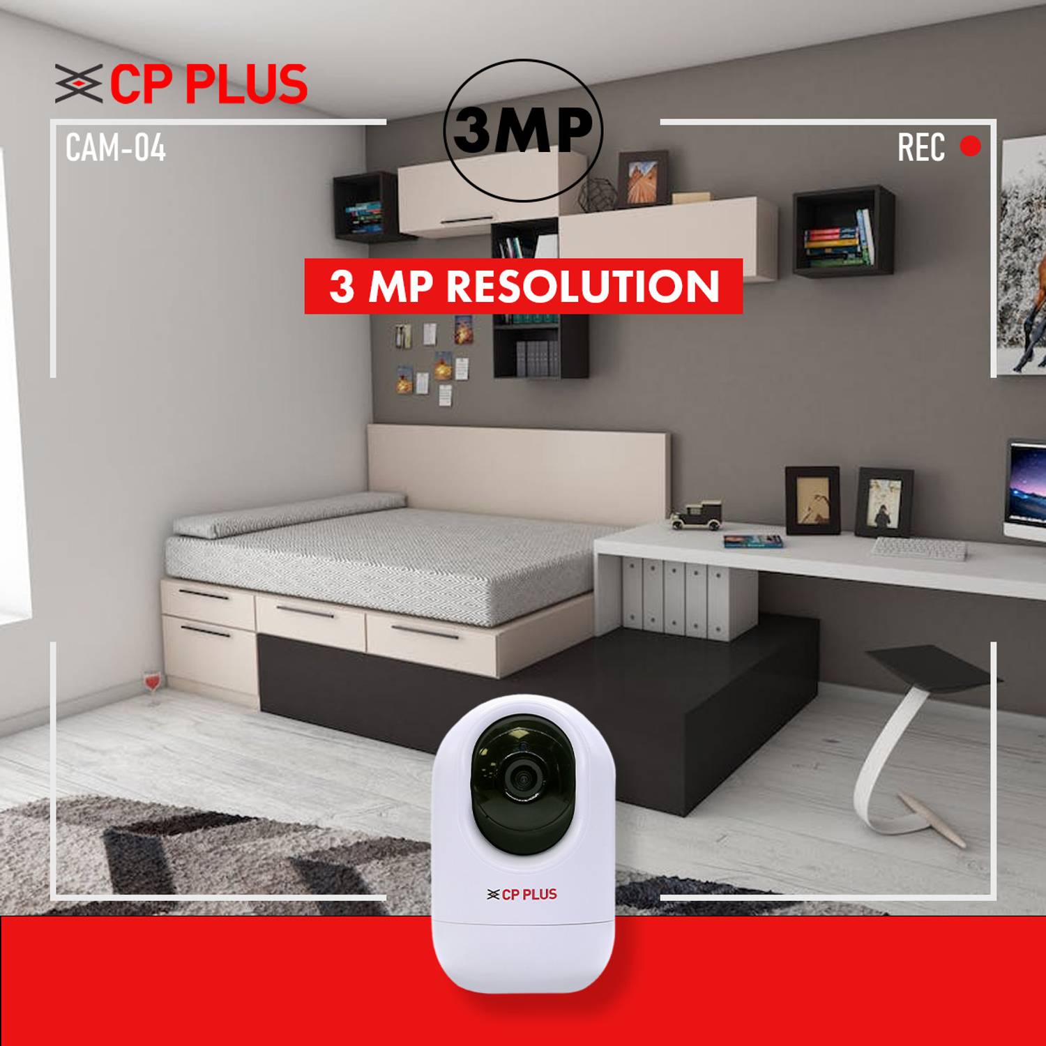 CP PLUS CP-E34A 3MP Wi-Fi PT with 360 View, Motion Alert & Night Vision  Security Camera Price in India - Buy CP PLUS CP-E34A 3MP Wi-Fi PT with 360  View, Motion Alert