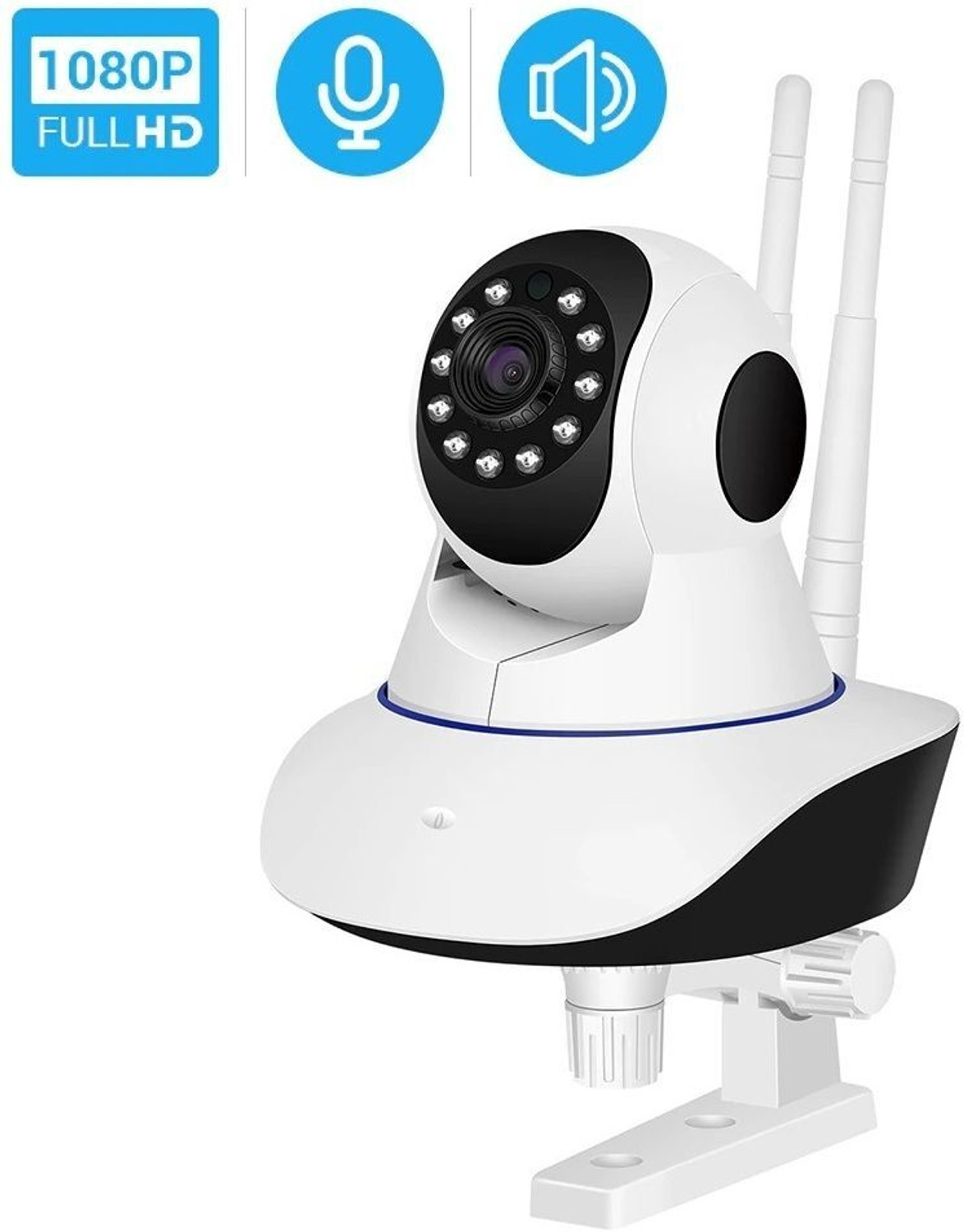 Image of CAMSYNS CCTV WiFi Camera for Home V380 Wireless WiFi IP Camera HD 1080P Night Vision Security Camera (128 GB, 1 Channel)