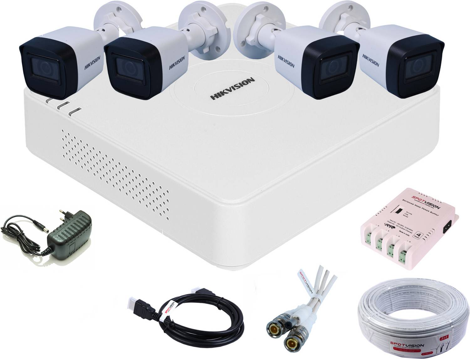 HIKVISION 4 Channel HD DVR 1080P,IOutdoor Camera 1080P Security Camera