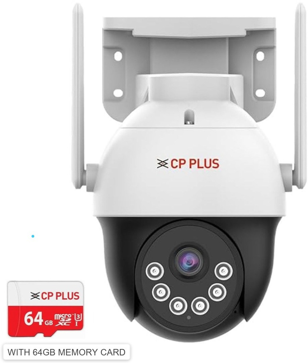 Image of CP PLUS S35T WITH MEMORY CARD 64GB WI-FI & 4G SUPPORT Security Camera