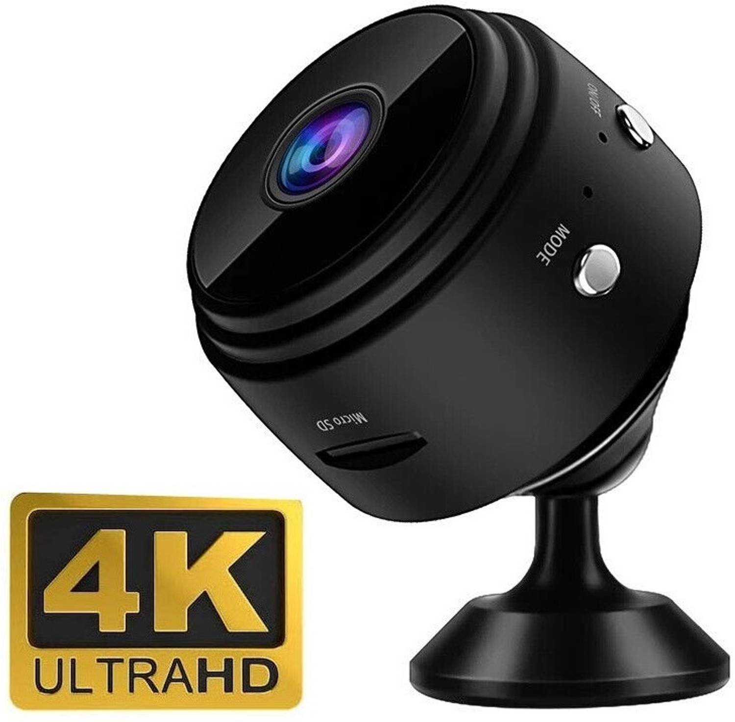 SIOVS Spy CCTV Magnet WiFi Hidden 1080P HD Camera DVR Night Vision Built-in Battery Security Camera