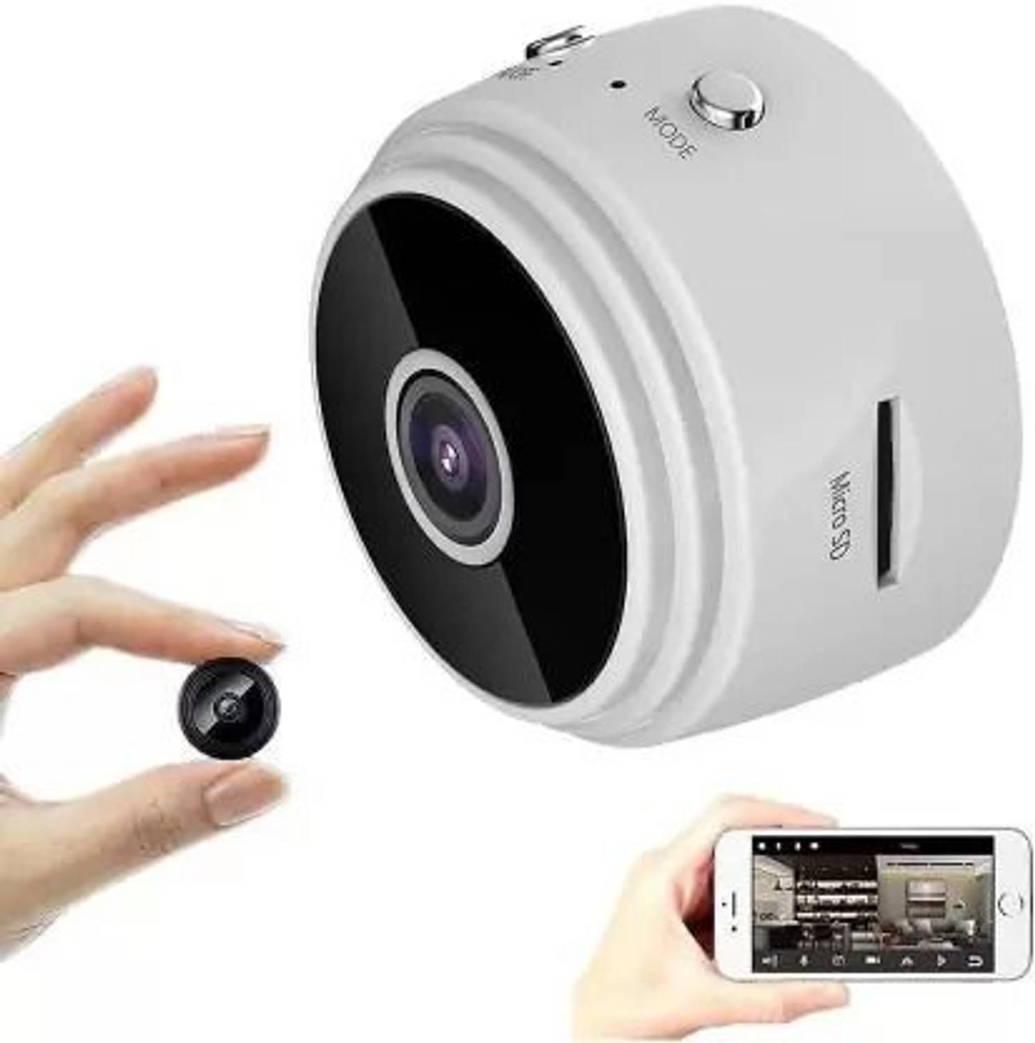 PERAMISYM Spy Magnet 1080P HD WiFi Security Camera - Image 1